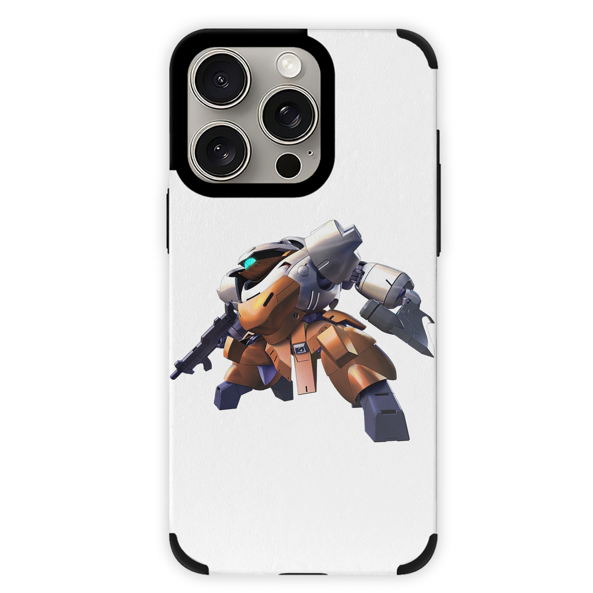 （画像用） 機動戦士ガンダム Mobile Suit Gundam 【iPhone15ProMax対応】 PUレザー スマホケース 耐衝撃＆黄変防止