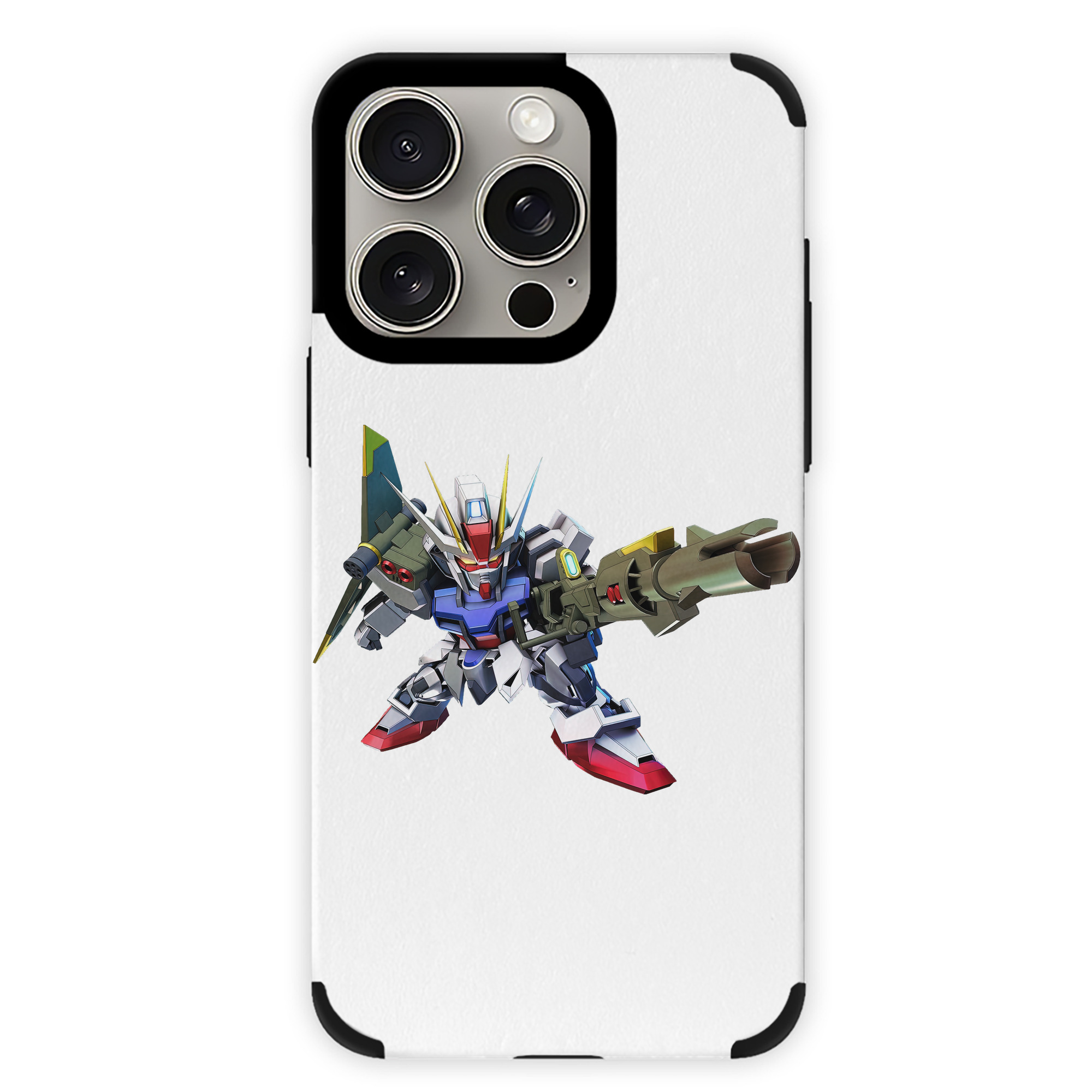 （画像用） 機動戦士ガンダム Mobile Suit Gundam 【iPhone15ProMax対応】 PUレザー スマホケース 耐衝撃＆黄変防止