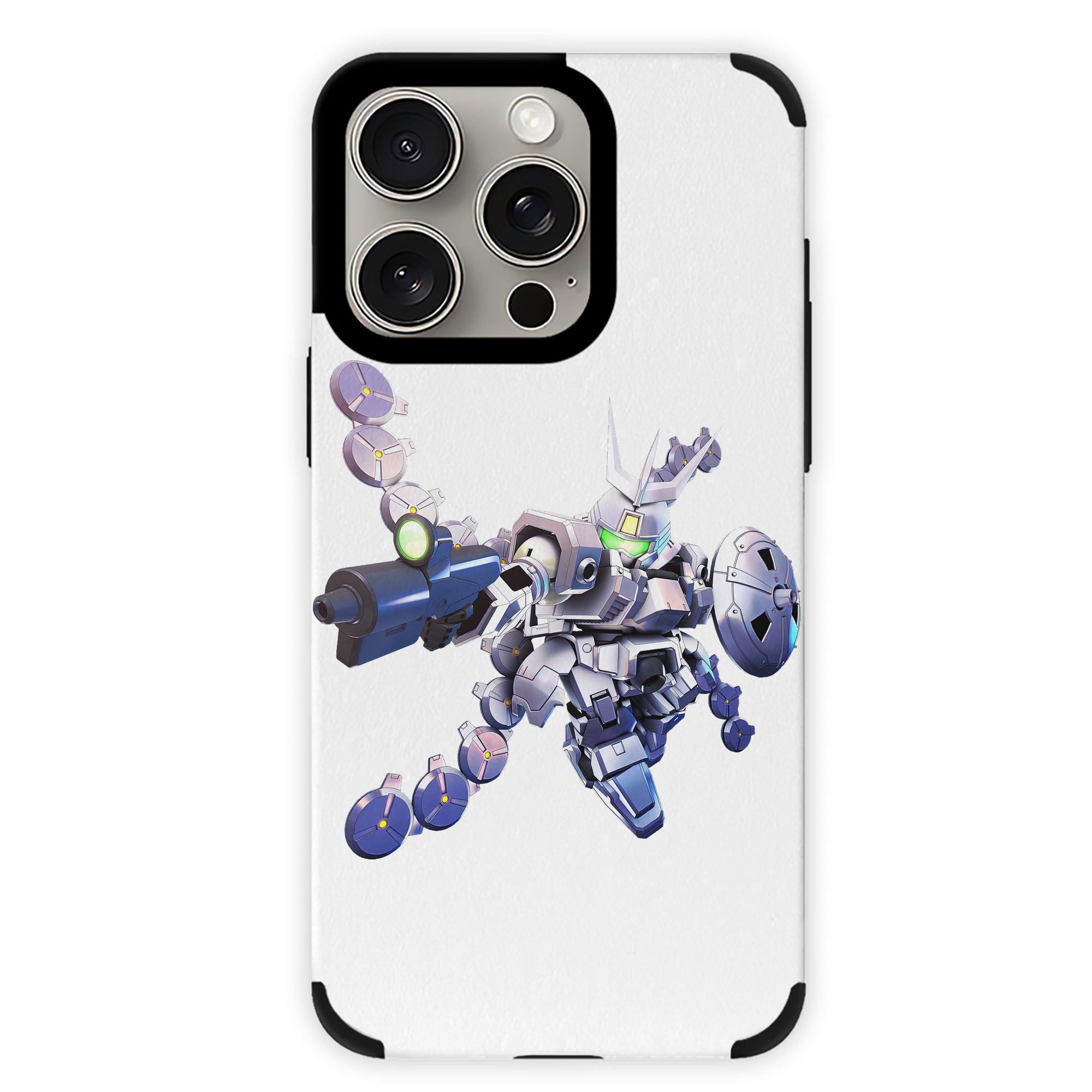 （画像用） 機動戦士ガンダム Mobile Suit Gundam 【iPhone15ProMax対応】 PUレザー スマホケース 耐衝撃＆黄変防止