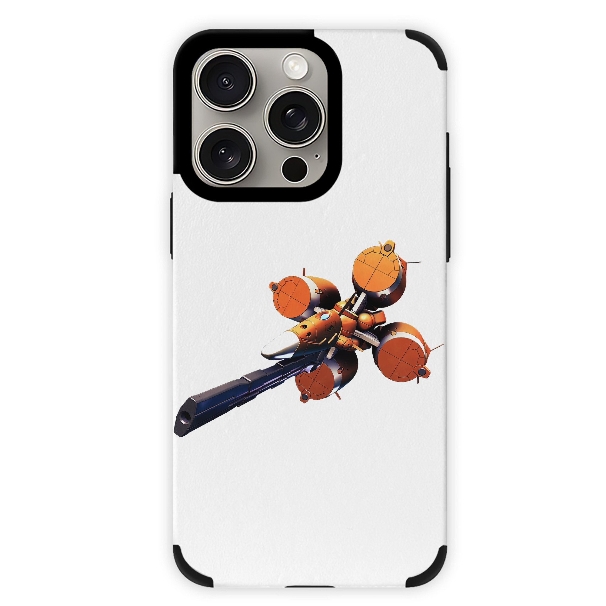 （画像用） 機動戦士ガンダム Mobile Suit Gundam 【iPhone15ProMax対応】 PUレザー スマホケース 耐衝撃＆黄変防止