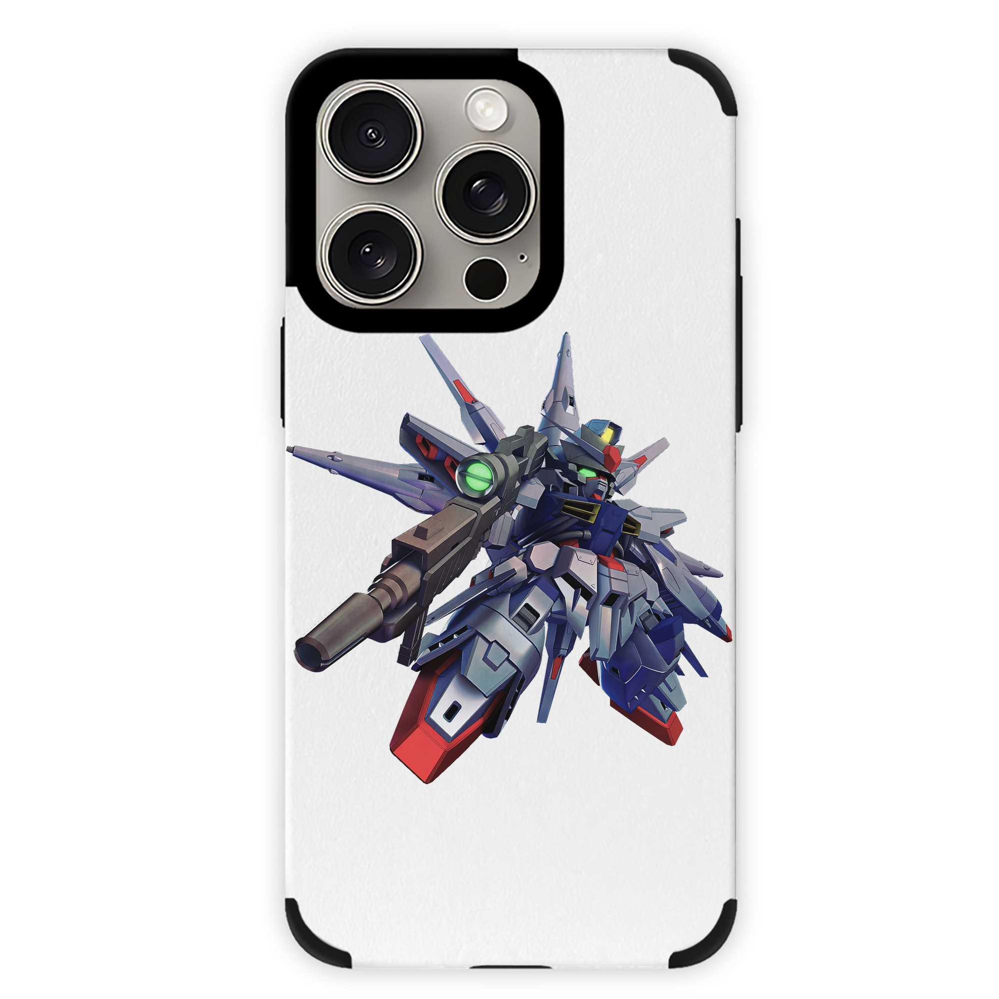 （画像用） 機動戦士ガンダム Mobile Suit Gundam 【iPhone15ProMax対応】 PUレザー スマホケース 耐衝撃＆黄変防止