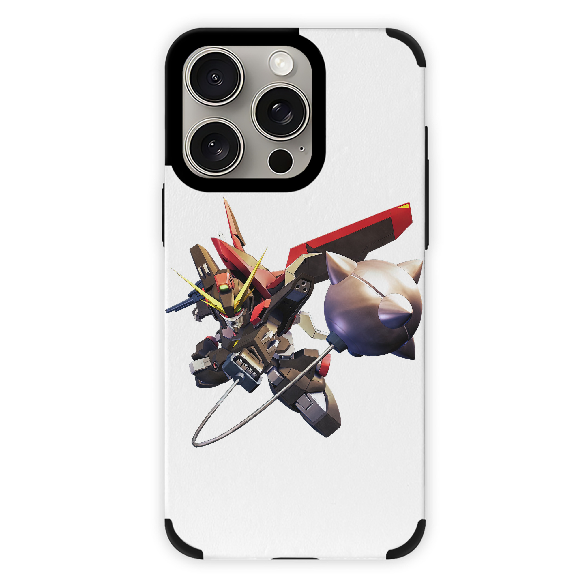 （画像用） 機動戦士ガンダム Mobile Suit Gundam 【iPhone15ProMax対応】 PUレザー スマホケース 耐衝撃＆黄変防止