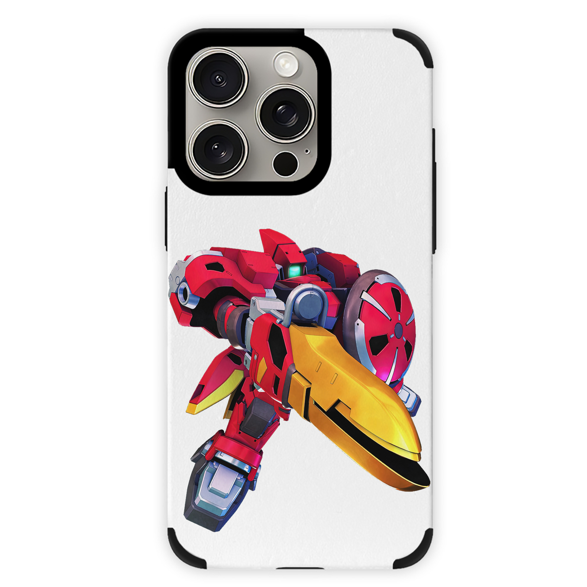（画像用） 機動戦士ガンダム Mobile Suit Gundam 【iPhone15ProMax対応】 PUレザー スマホケース 耐衝撃＆黄変防止