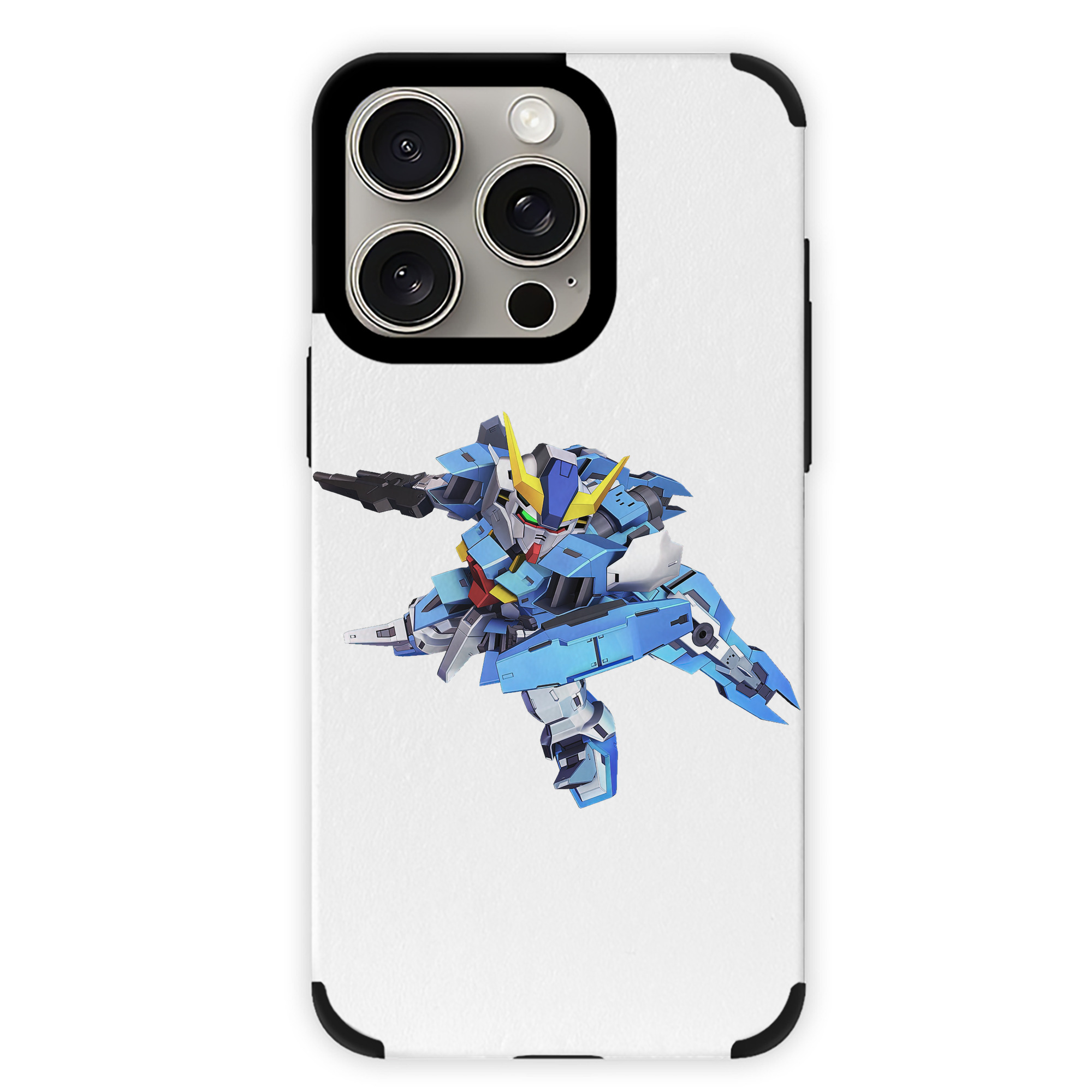 （画像用） 機動戦士ガンダム Mobile Suit Gundam 【iPhone15ProMax対応】 PUレザー スマホケース 耐衝撃＆黄変防止