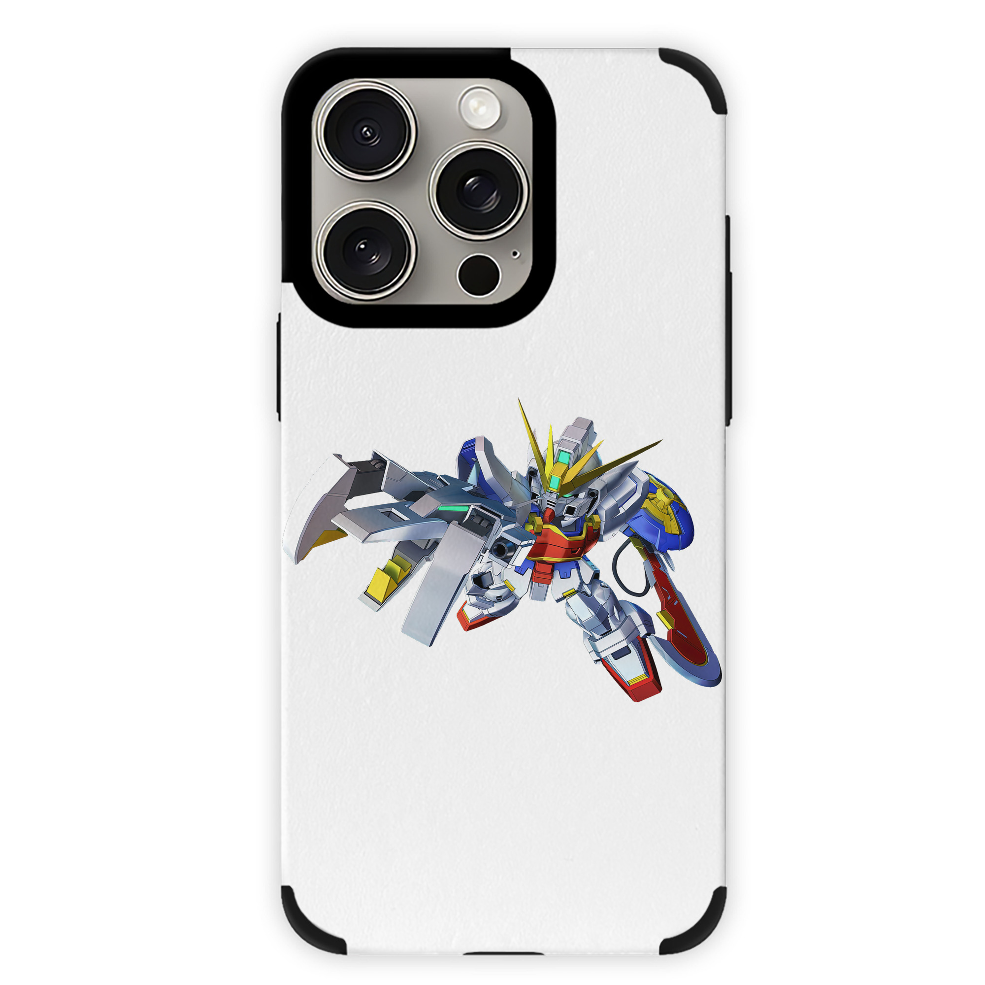 （画像用） 機動戦士ガンダム Mobile Suit Gundam 【iPhone15ProMax対応】 PUレザー スマホケース 耐衝撃＆黄変防止