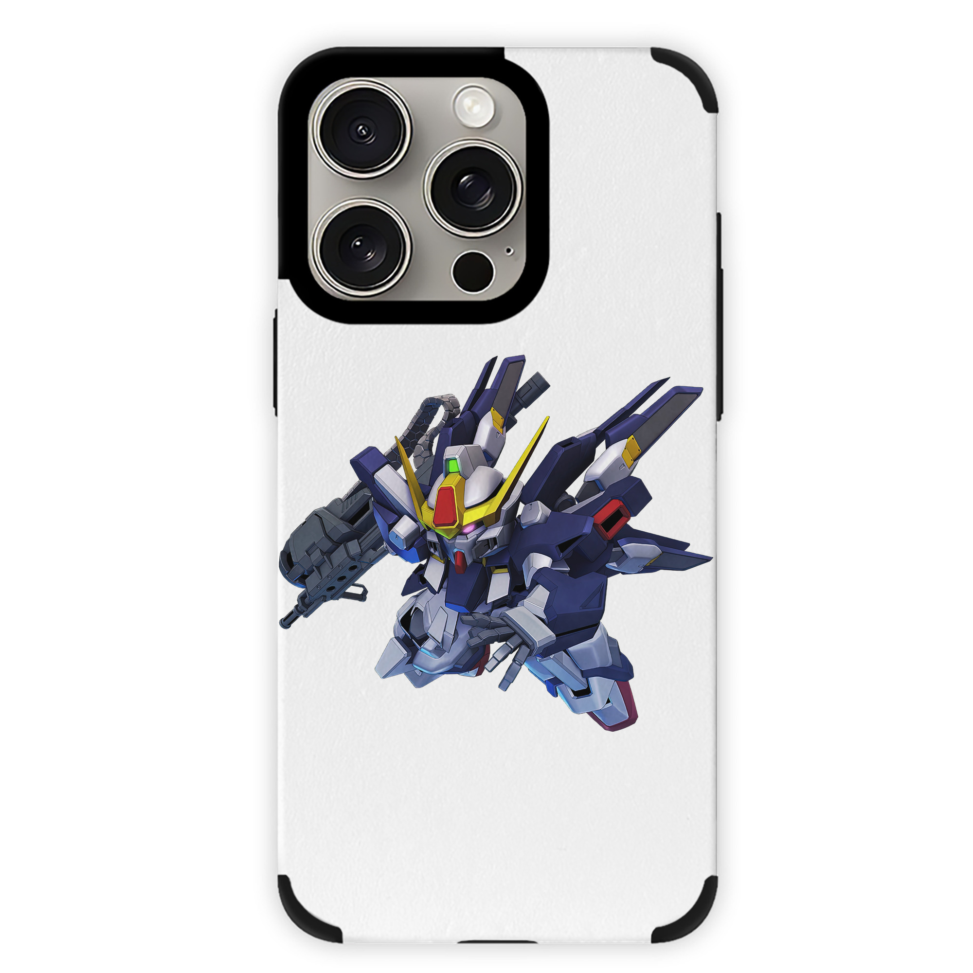 （画像用） 機動戦士ガンダム Mobile Suit Gundam 【iPhone15ProMax対応】 PUレザー スマホケース 耐衝撃＆黄変防止