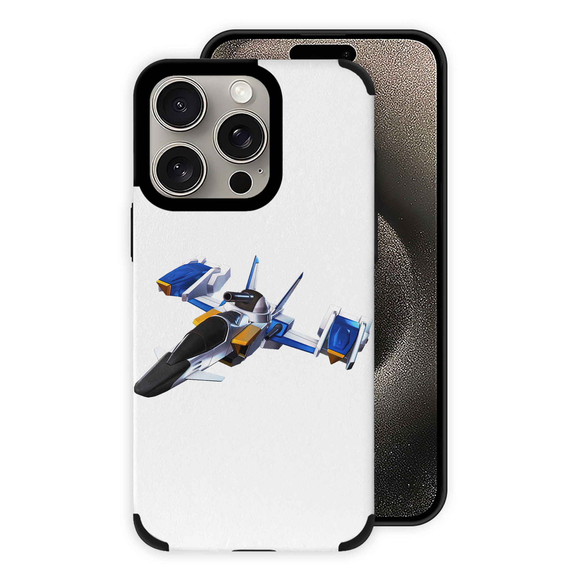 （画像用） 機動戦士ガンダム Mobile Suit Gundam 【iPhone15ProMax対応】 PUレザー スマホケース 耐衝撃＆黄変防止