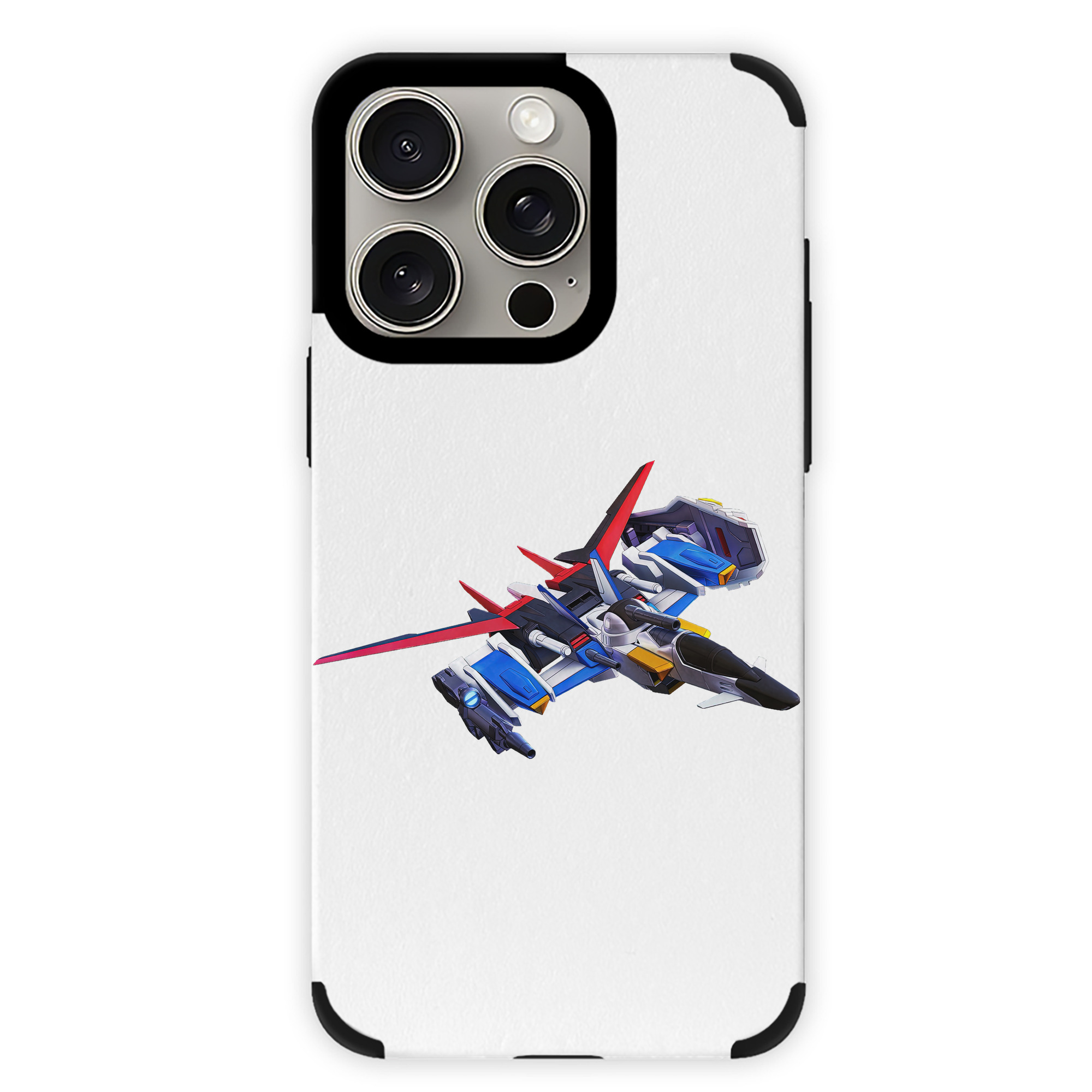 （画像用） 機動戦士ガンダム Mobile Suit Gundam 【iPhone15ProMax対応】 PUレザー スマホケース 耐衝撃＆黄変防止