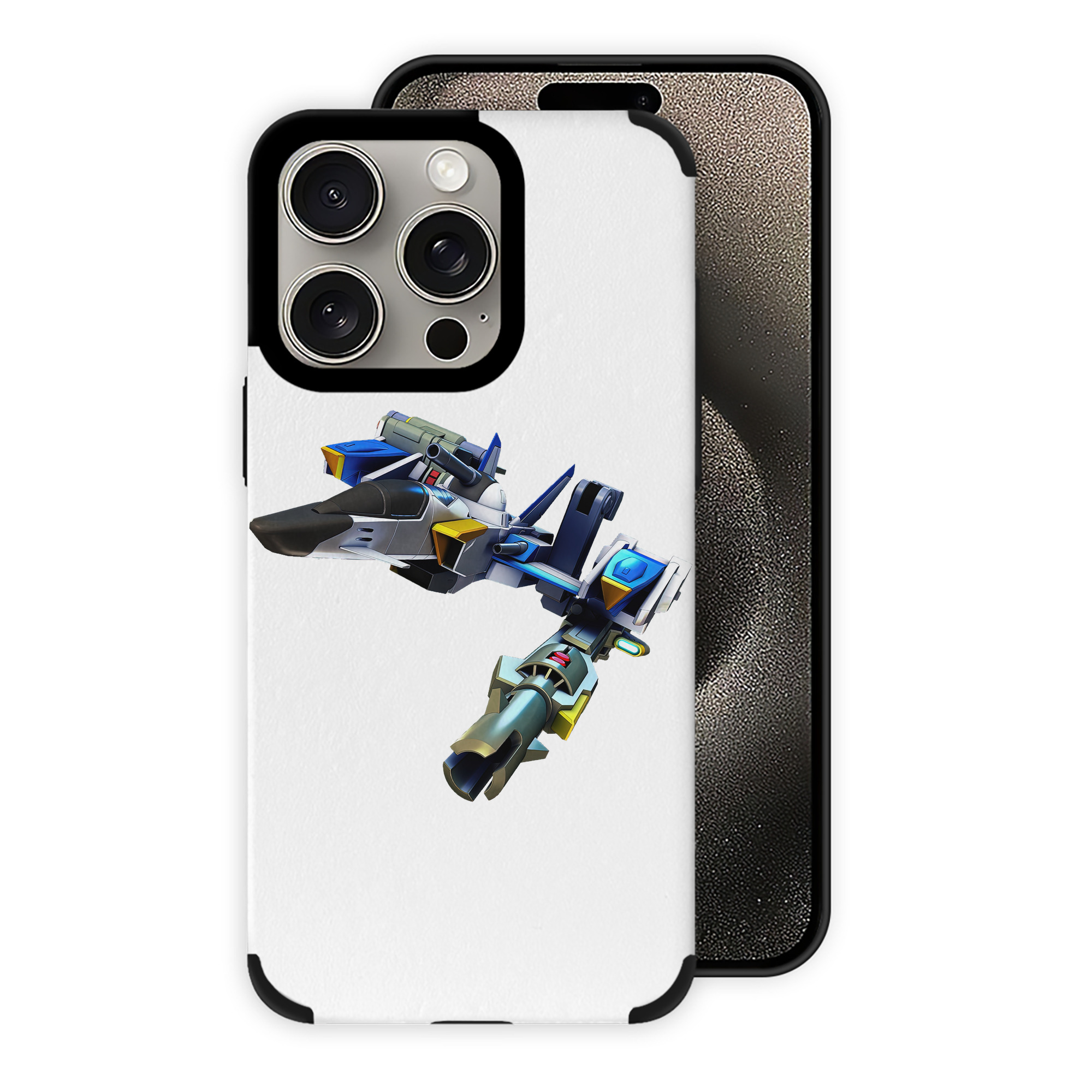 （画像用） 機動戦士ガンダム Mobile Suit Gundam 【iPhone15ProMax対応】 PUレザー スマホケース 耐衝撃＆黄変防止