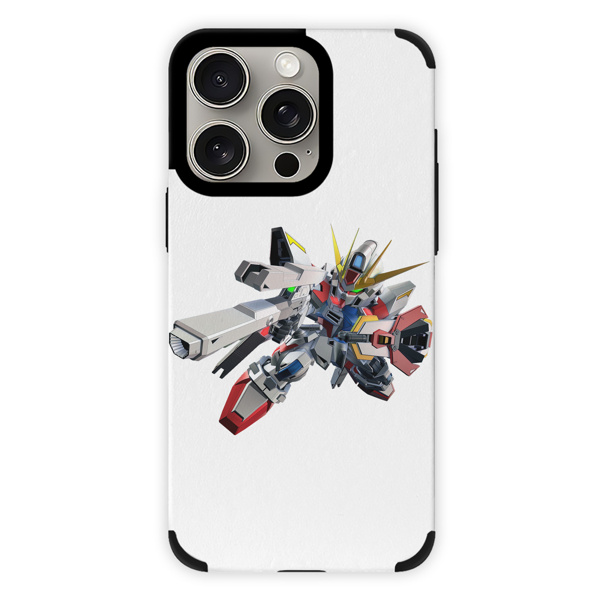 （画像用） 機動戦士ガンダム Mobile Suit Gundam 【iPhone15ProMax対応】 PUレザー スマホケース 耐衝撃＆黄変防止