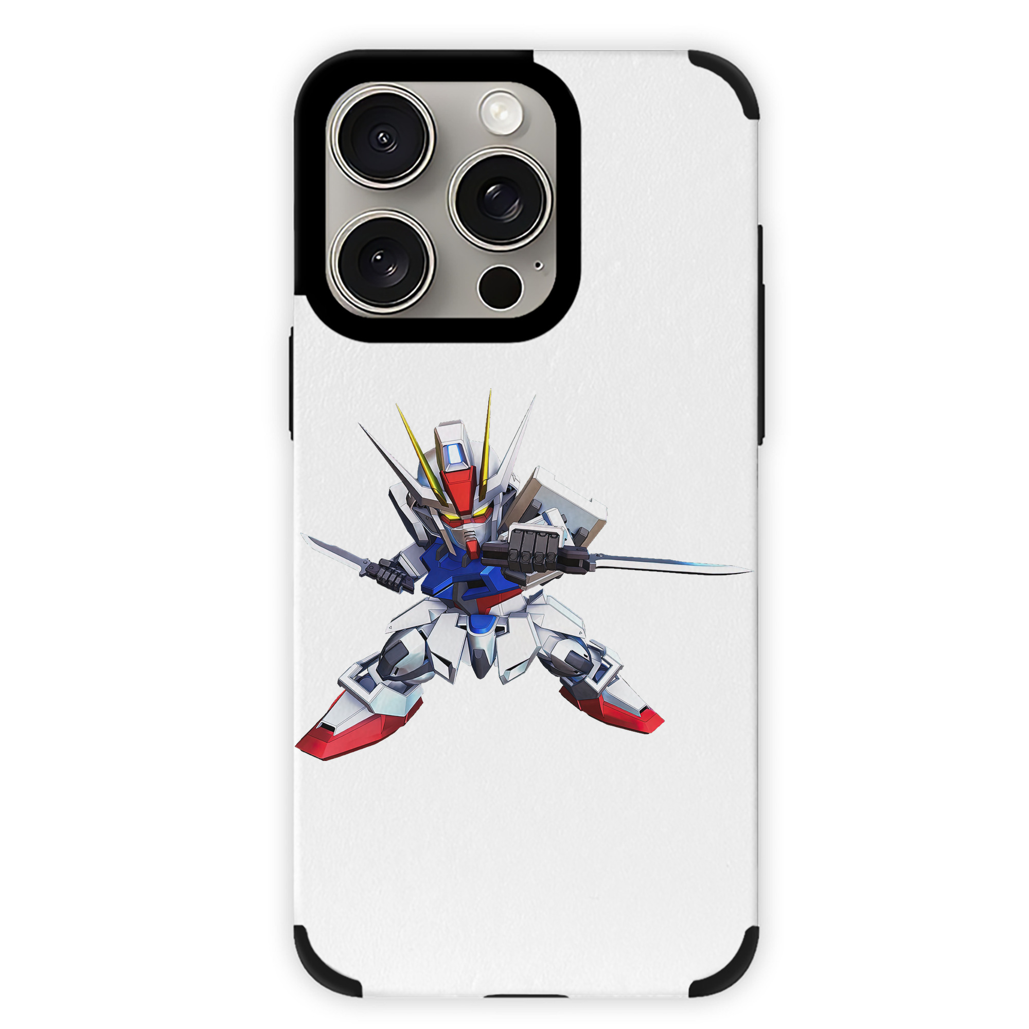 （画像用） 機動戦士ガンダム Mobile Suit Gundam 【iPhone15ProMax対応】 PUレザー スマホケース 耐衝撃＆黄変防止