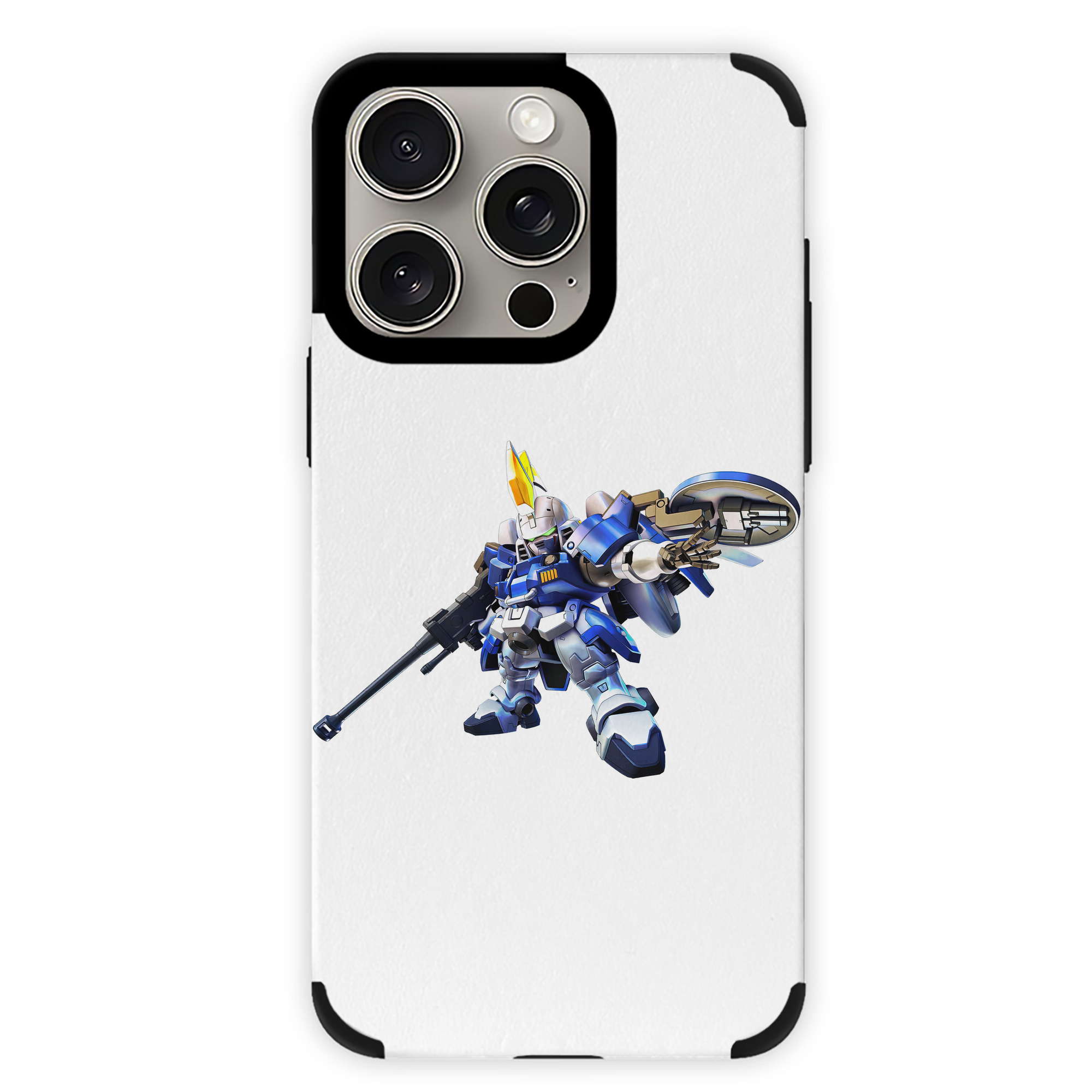 （画像用） 機動戦士ガンダム Mobile Suit Gundam 【iPhone15ProMax対応】 PUレザー スマホケース 耐衝撃＆黄変防止