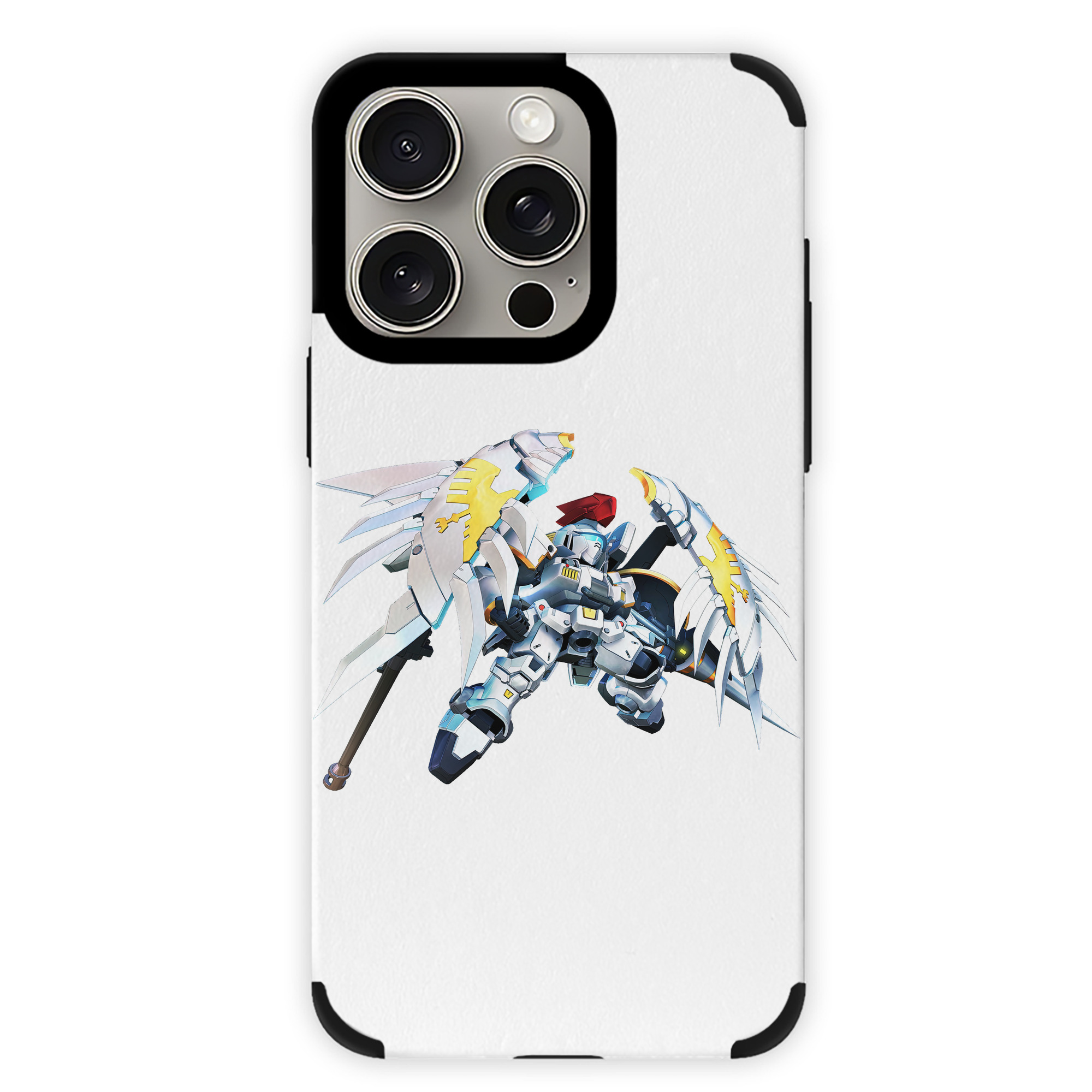 （画像用） 機動戦士ガンダム Mobile Suit Gundam 【iPhone15ProMax対応】 PUレザー スマホケース 耐衝撃＆黄変防止