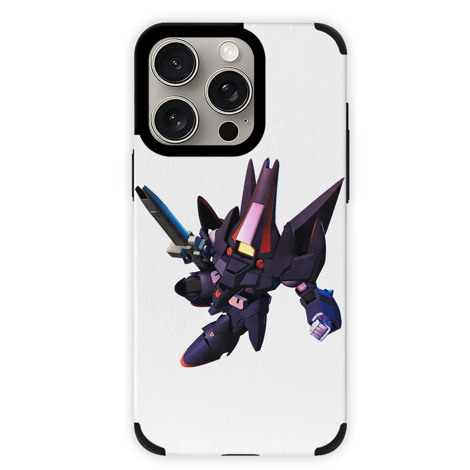 （画像用） 機動戦士ガンダム Mobile Suit Gundam 【iPhone15ProMax対応】 PUレザー スマホケース 耐衝撃＆黄変防止