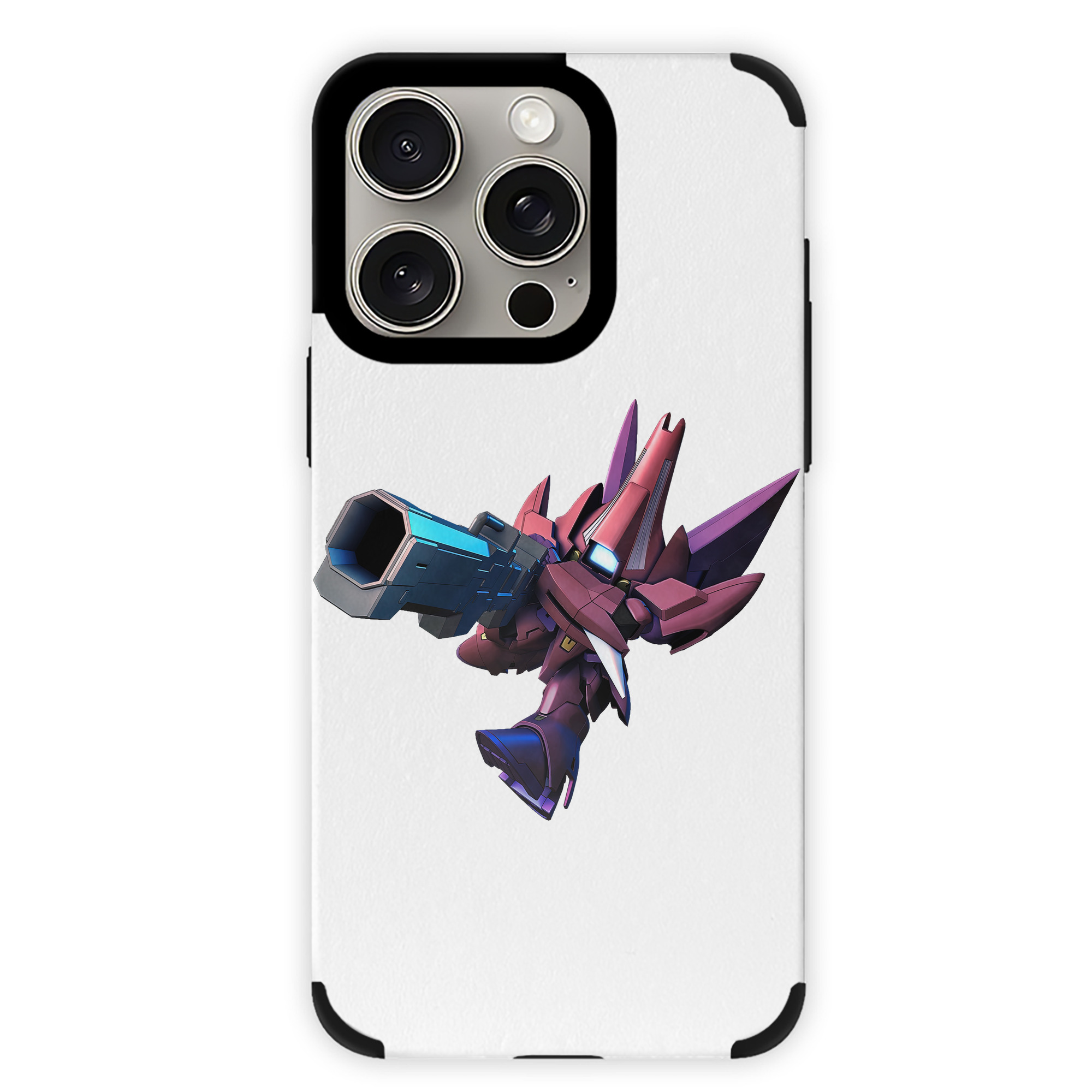 （画像用） 機動戦士ガンダム Mobile Suit Gundam 【iPhone15ProMax対応】 PUレザー スマホケース 耐衝撃＆黄変防止