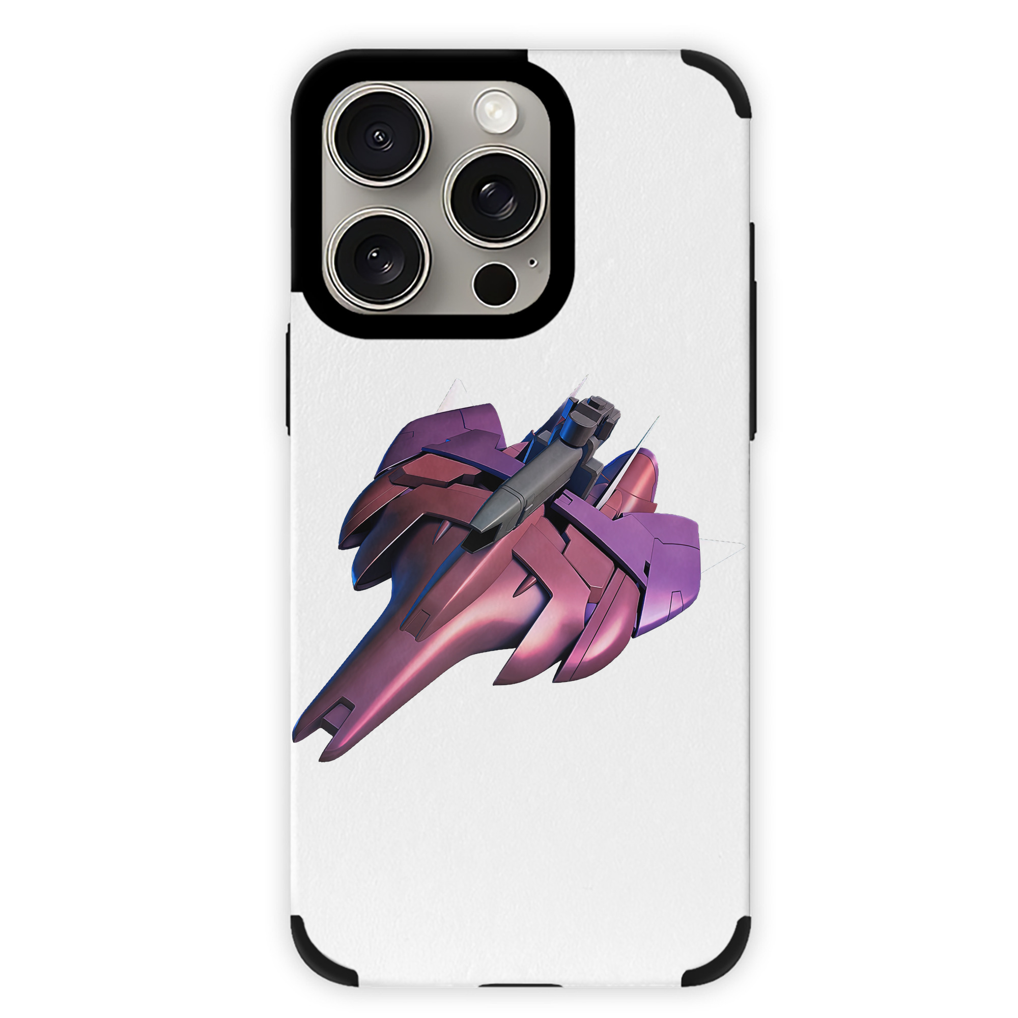 （画像用） 機動戦士ガンダム Mobile Suit Gundam 【iPhone15ProMax対応】 PUレザー スマホケース 耐衝撃＆黄変防止