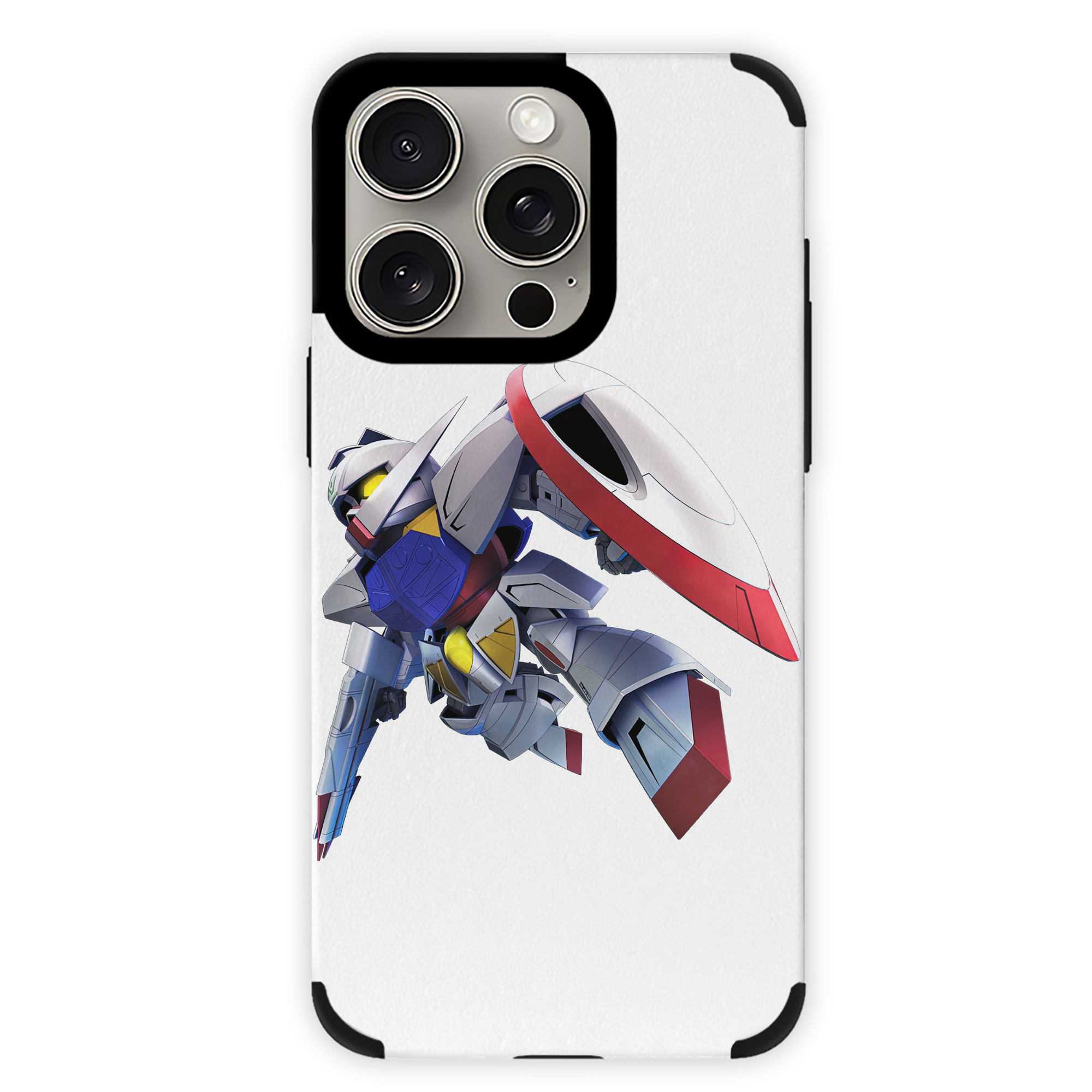 （画像用） 機動戦士ガンダム Mobile Suit Gundam 【iPhone15ProMax対応】 PUレザー スマホケース 耐衝撃＆黄変防止