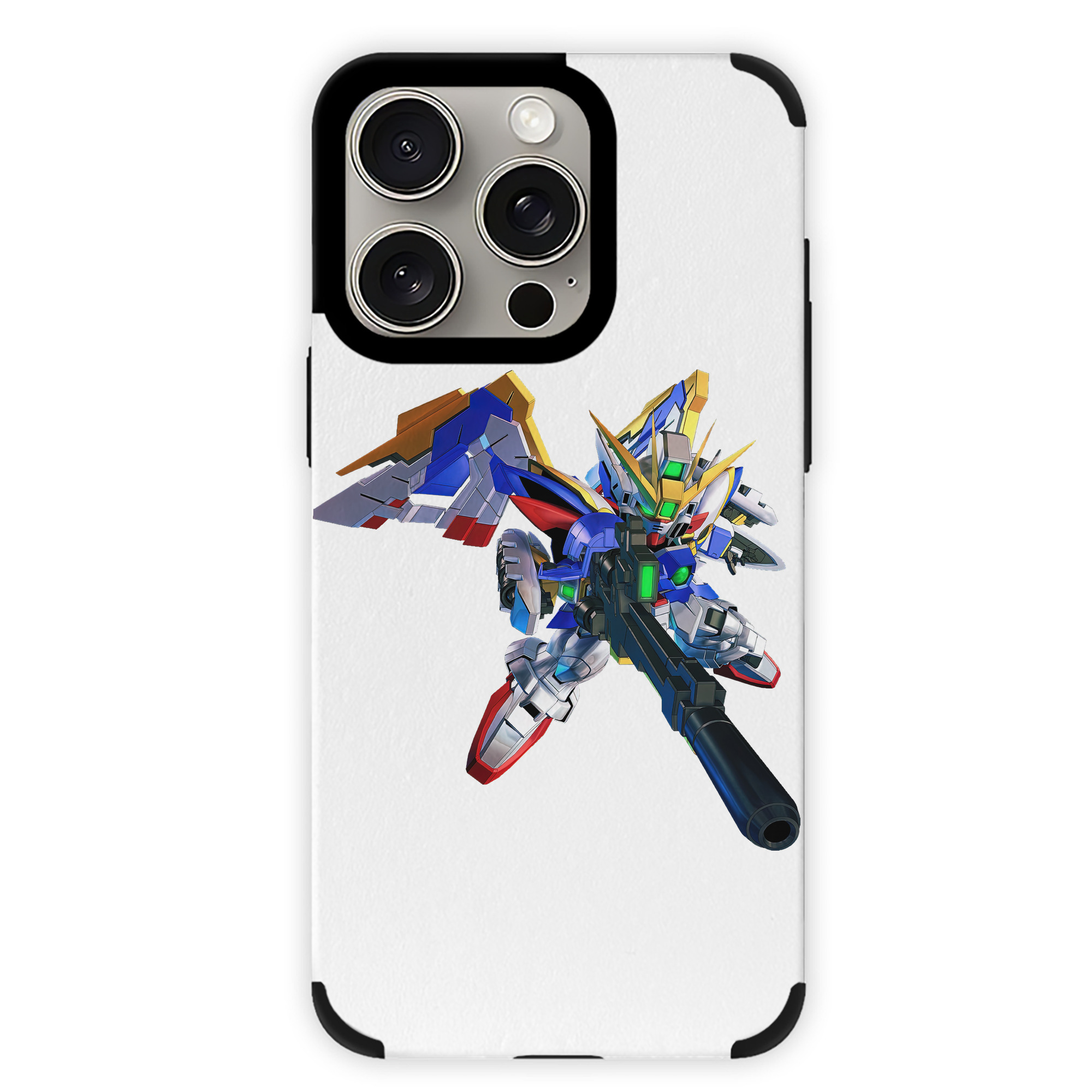 （画像用） 機動戦士ガンダム Mobile Suit Gundam 【iPhone15ProMax対応】 PUレザー スマホケース 耐衝撃＆黄変防止