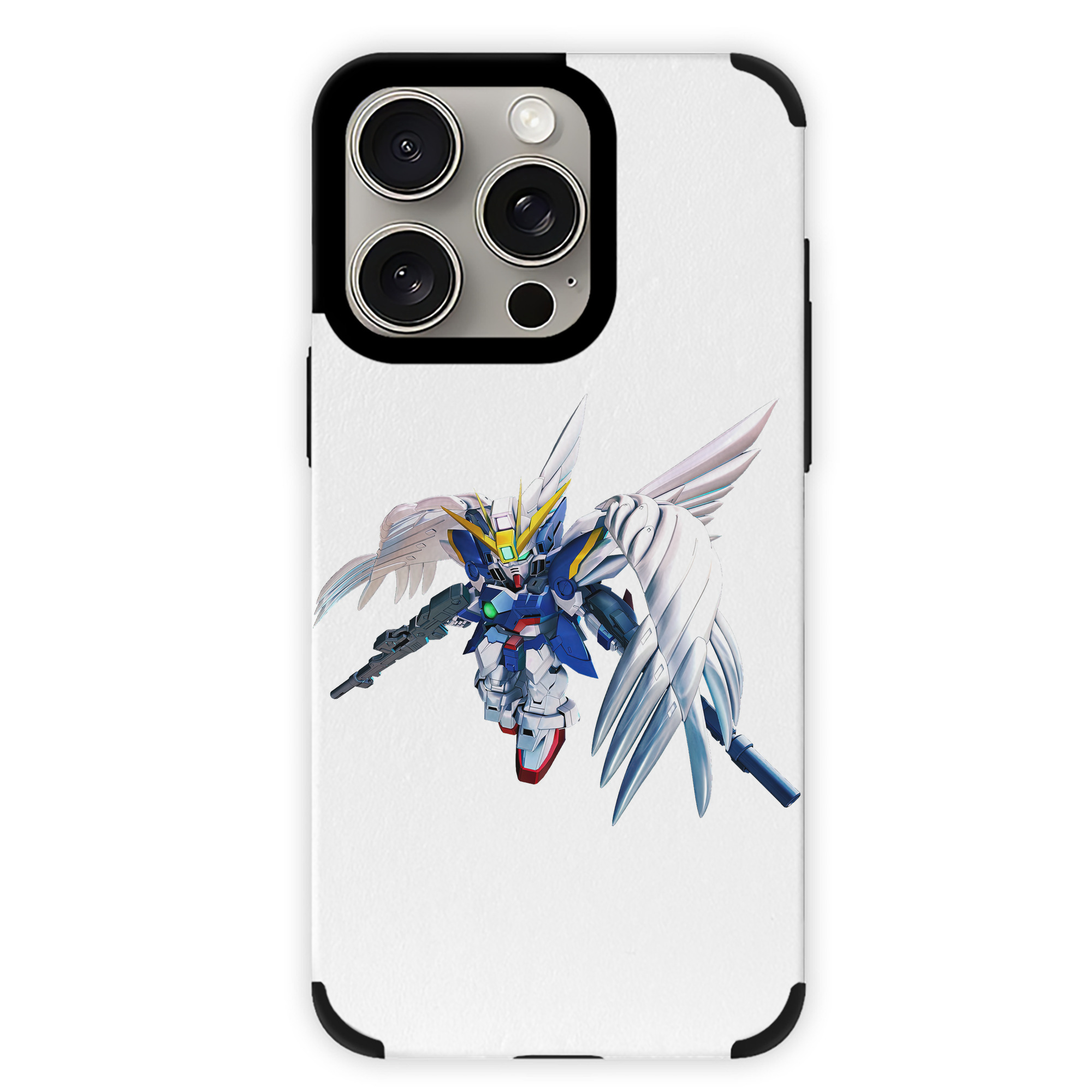 （画像用） 機動戦士ガンダム Mobile Suit Gundam 【iPhone15ProMax対応】 PUレザー スマホケース 耐衝撃＆黄変防止
