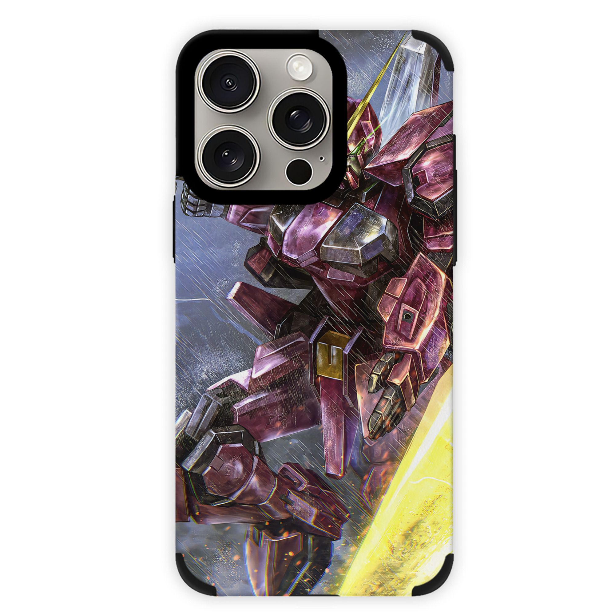 （画像用） 機動戦士ガンダム Mobile Suit Gundam 【iPhone15ProMax対応】 PUレザー スマホケース 耐衝撃＆黄変防止