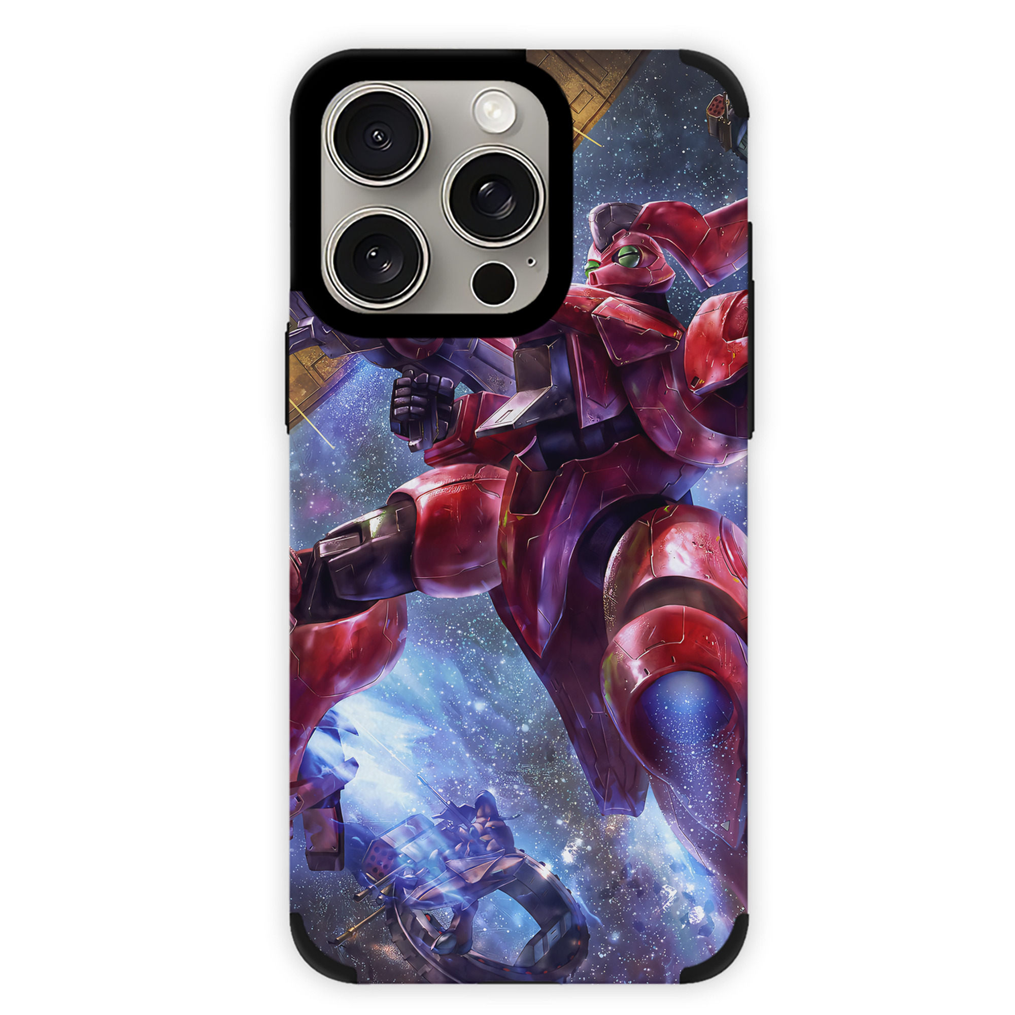（画像用） 機動戦士ガンダム Mobile Suit Gundam 【iPhone15ProMax対応】 PUレザー スマホケース 耐衝撃＆黄変防止