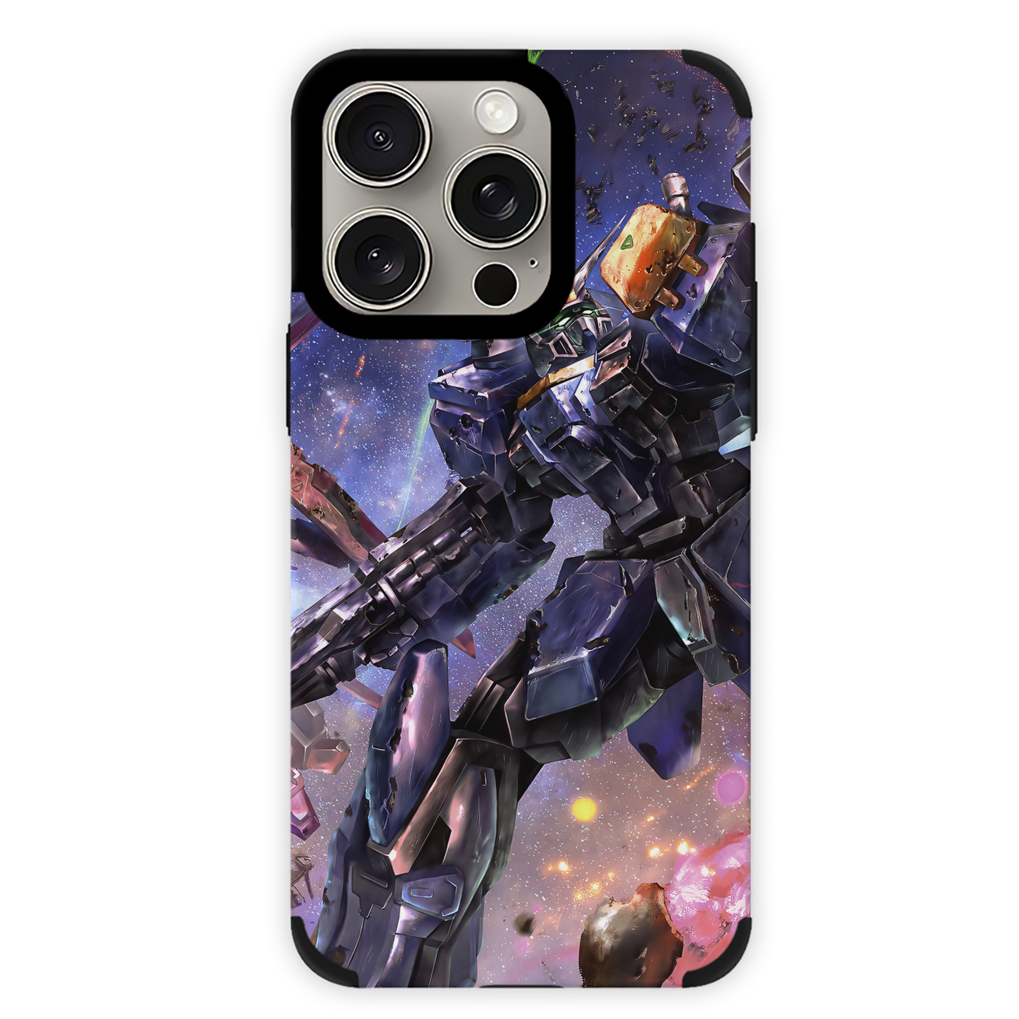 （画像用） 機動戦士ガンダム Mobile Suit Gundam 【iPhone15ProMax対応】 PUレザー スマホケース 耐衝撃＆黄変防止