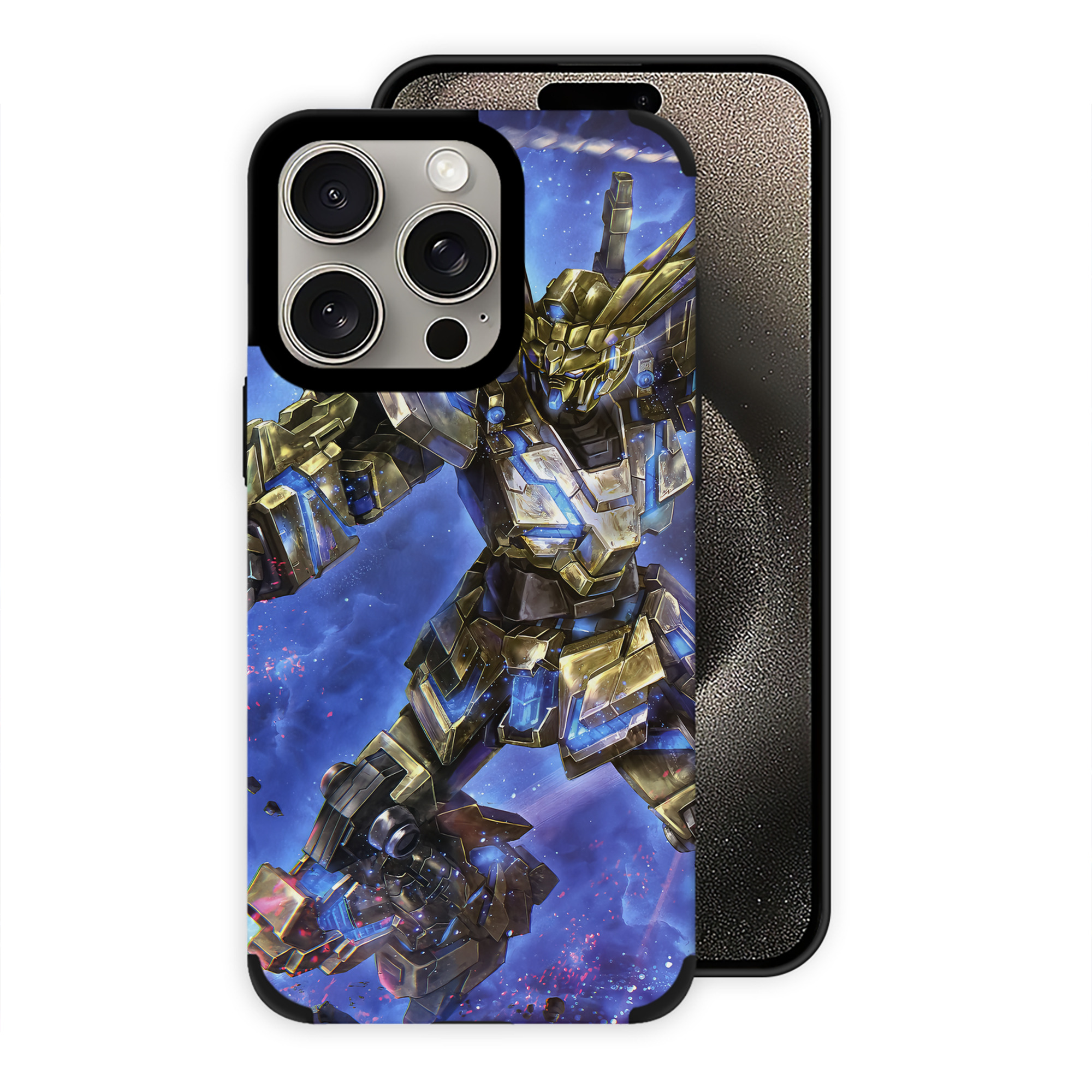 （画像用） 機動戦士ガンダム Mobile Suit Gundam 【iPhone15ProMax対応】 PUレザー スマホケース 耐衝撃＆黄変防止