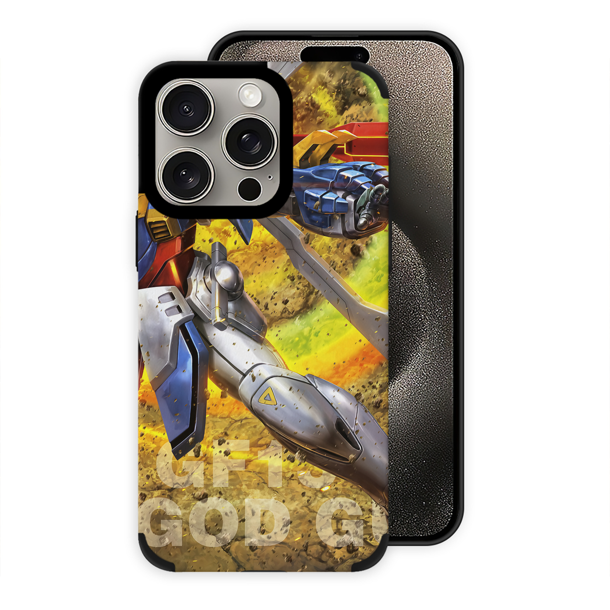 （画像用） 機動戦士ガンダム Mobile Suit Gundam 【iPhone15ProMax対応】 PUレザー スマホケース 耐衝撃＆黄変防止