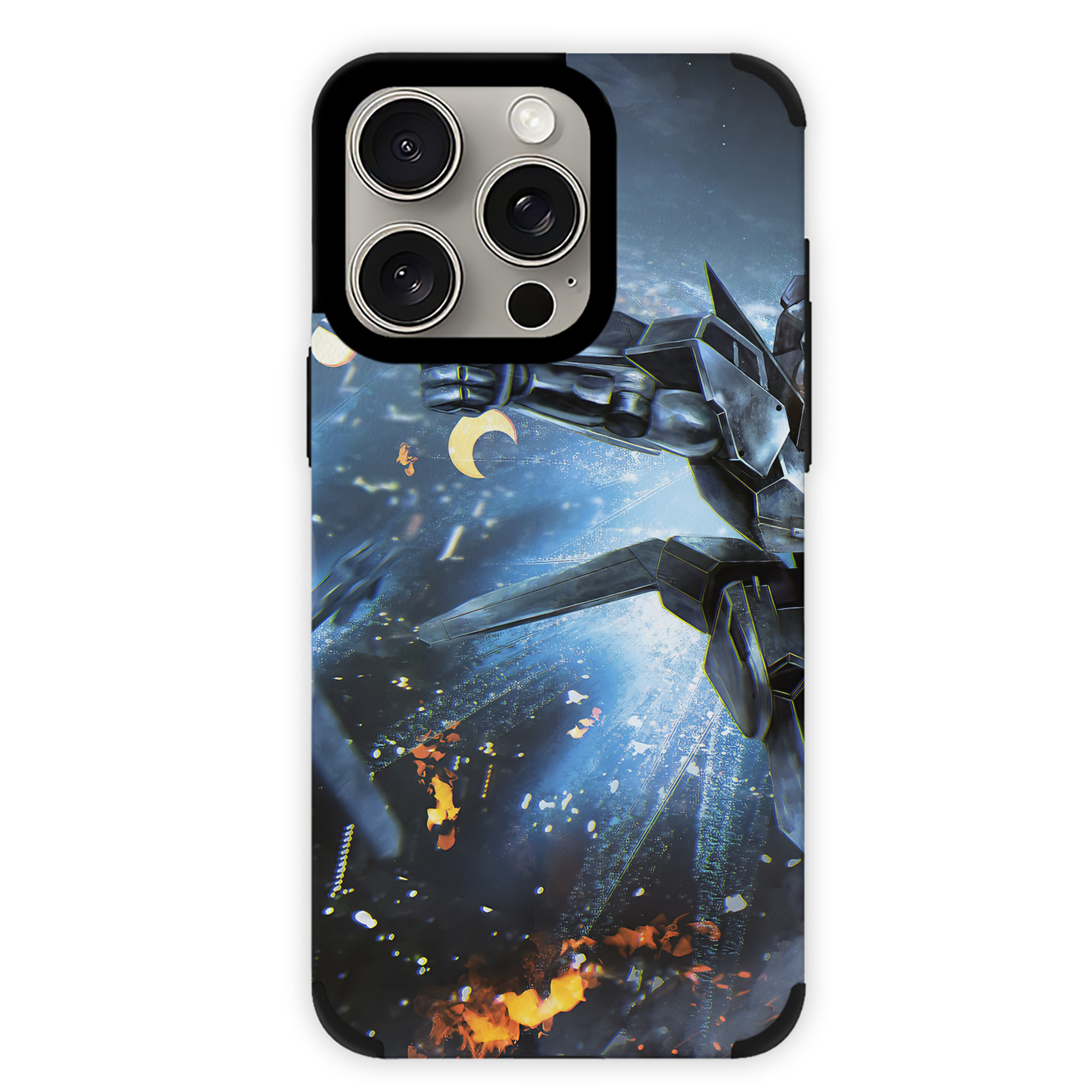 （画像用） 機動戦士ガンダム Mobile Suit Gundam 【iPhone15ProMax対応】 PUレザー スマホケース 耐衝撃＆黄変防止