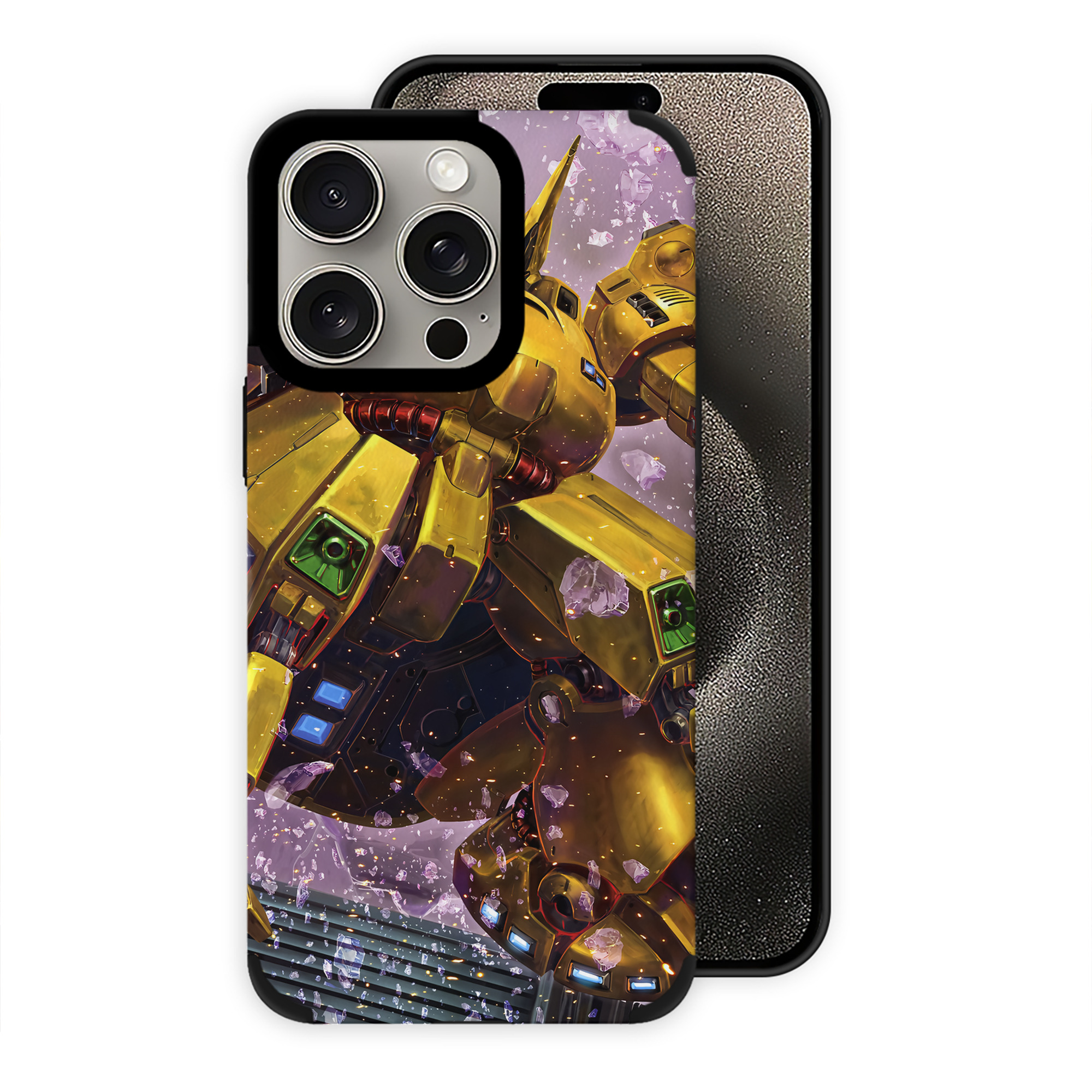 （画像用） 機動戦士ガンダム Mobile Suit Gundam 【iPhone15ProMax対応】 PUレザー スマホケース 耐衝撃＆黄変防止