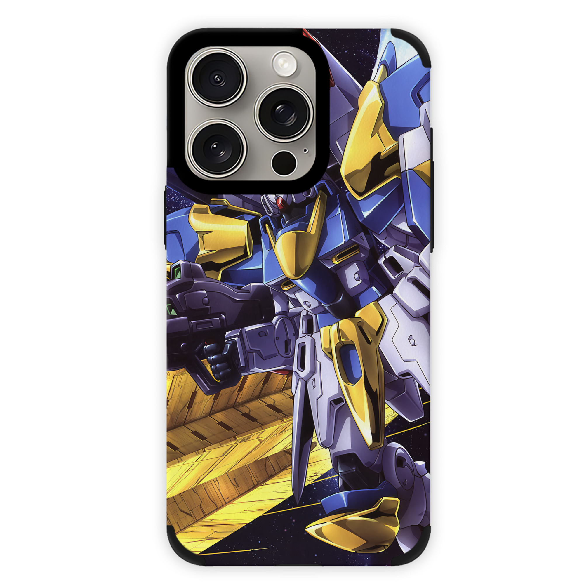 （画像用） 機動戦士ガンダム Mobile Suit Gundam 【iPhone15ProMax対応】 PUレザー スマホケース 耐衝撃＆黄変防止
