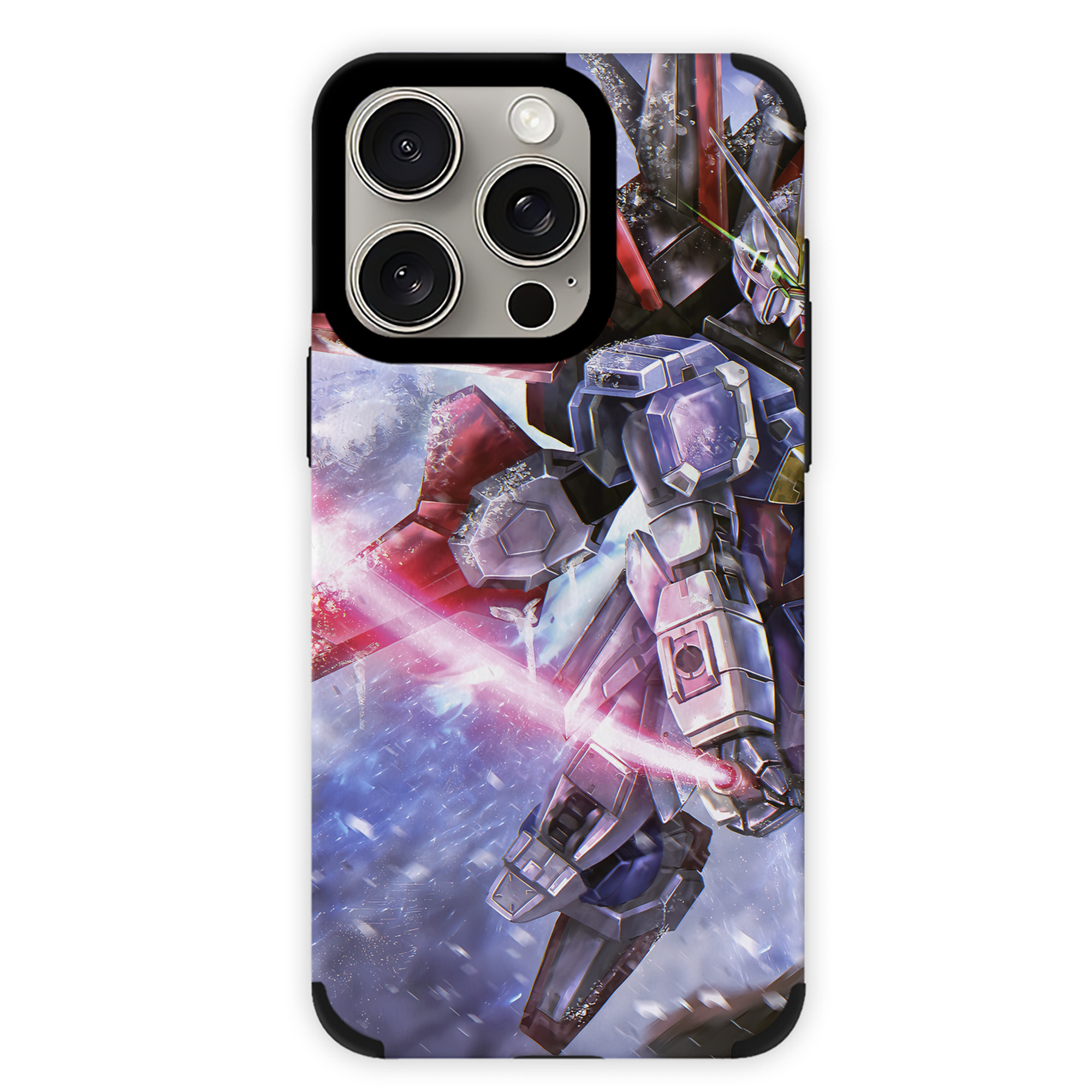（画像用） 機動戦士ガンダム Mobile Suit Gundam 【iPhone15ProMax対応】 PUレザー スマホケース 耐衝撃＆黄変防止