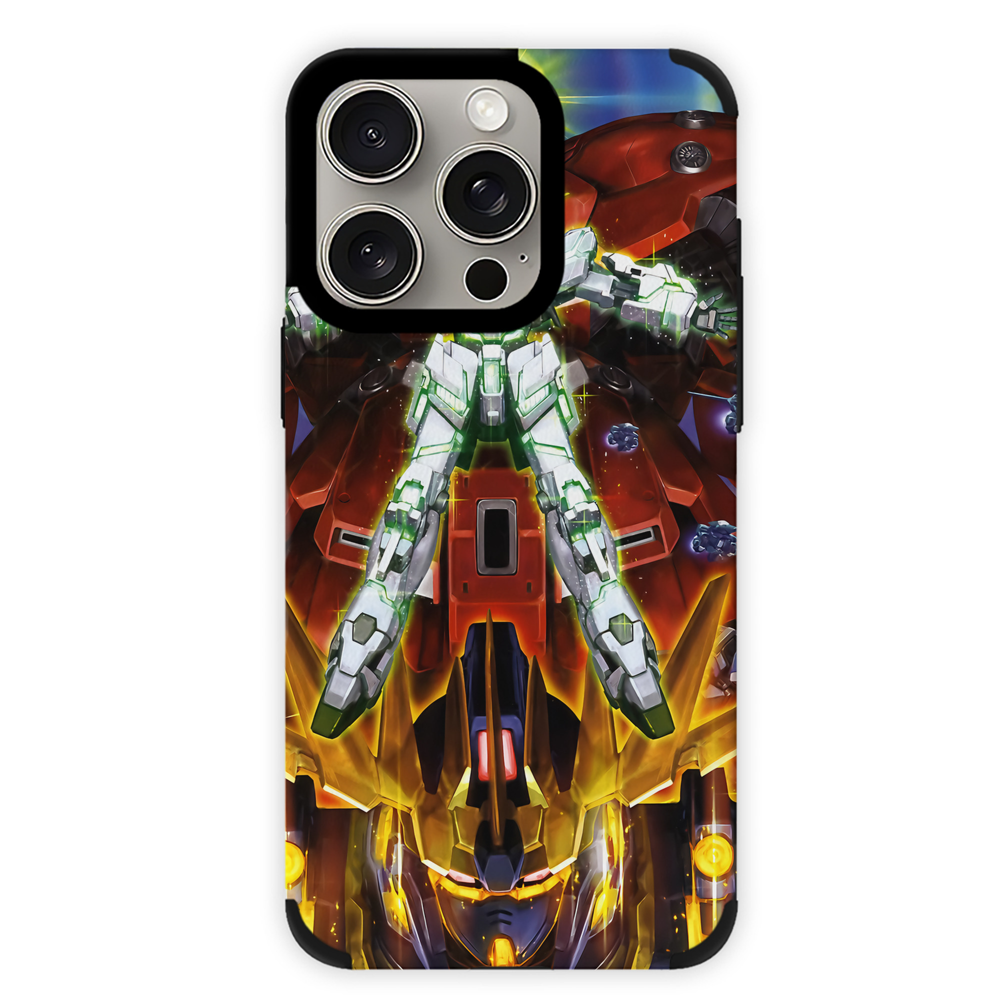 （画像用） 機動戦士ガンダム Mobile Suit Gundam 【iPhone15ProMax対応】 PUレザー スマホケース 耐衝撃＆黄変防止