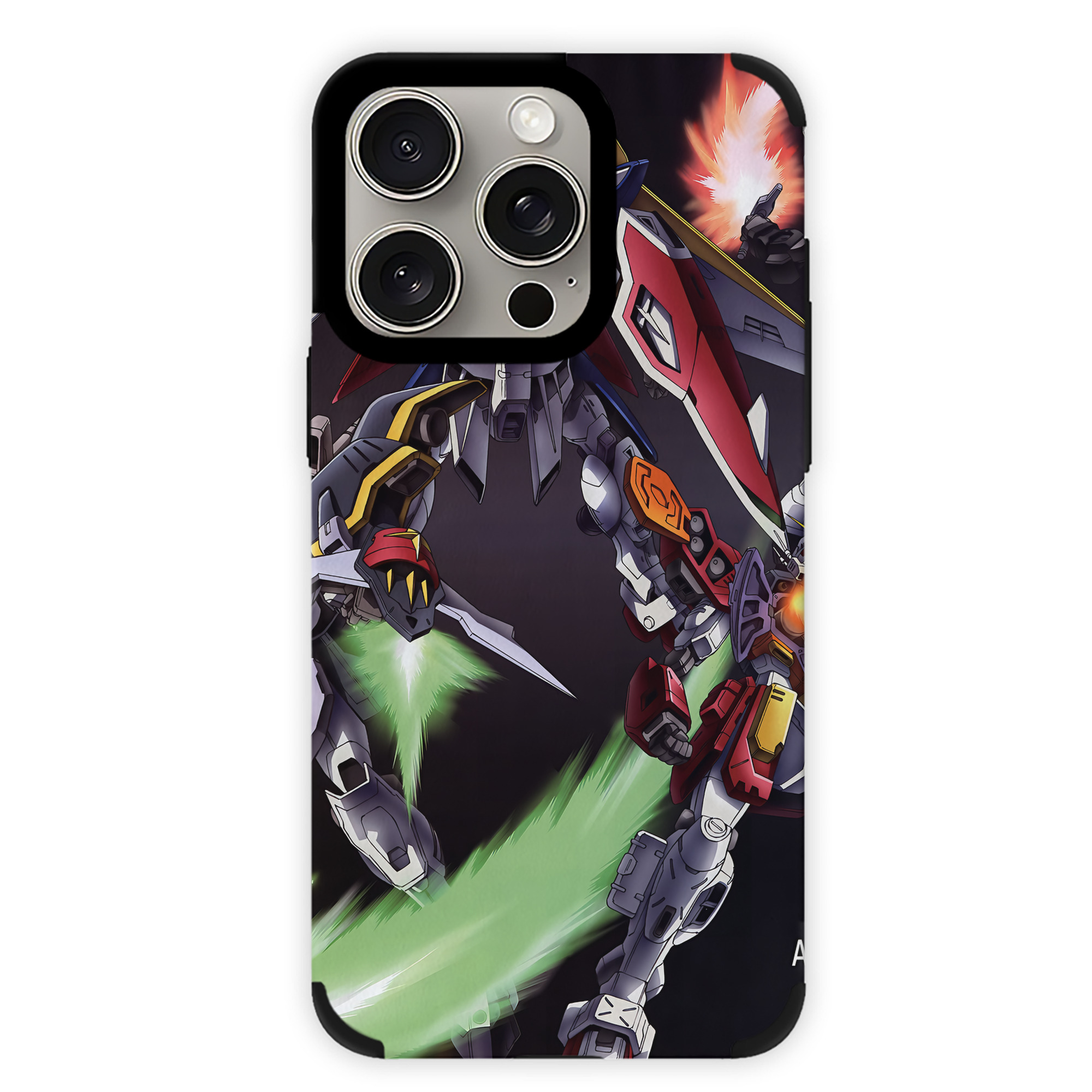 （画像用） 機動戦士ガンダム Mobile Suit Gundam 【iPhone15ProMax対応】 PUレザー スマホケース 耐衝撃＆黄変防止