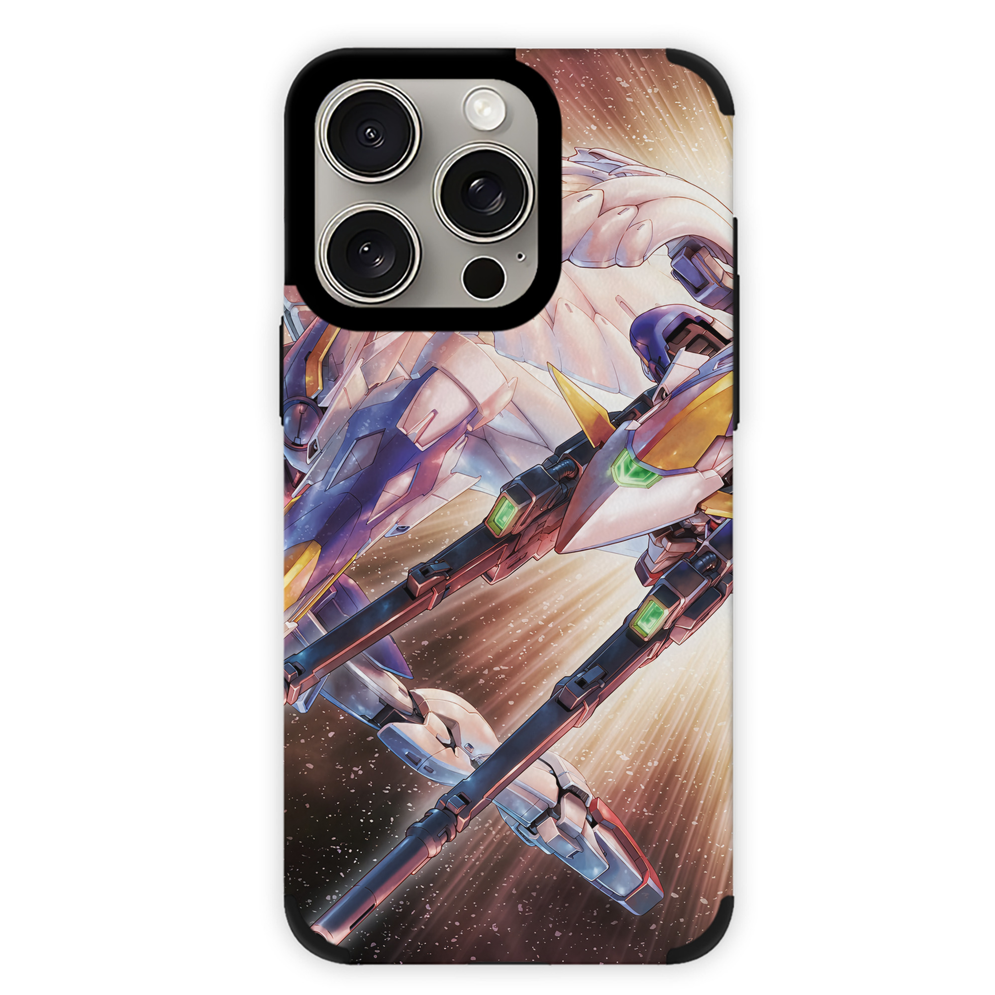 （画像用） 機動戦士ガンダム Mobile Suit Gundam 【iPhone15ProMax対応】 PUレザー スマホケース 耐衝撃＆黄変防止