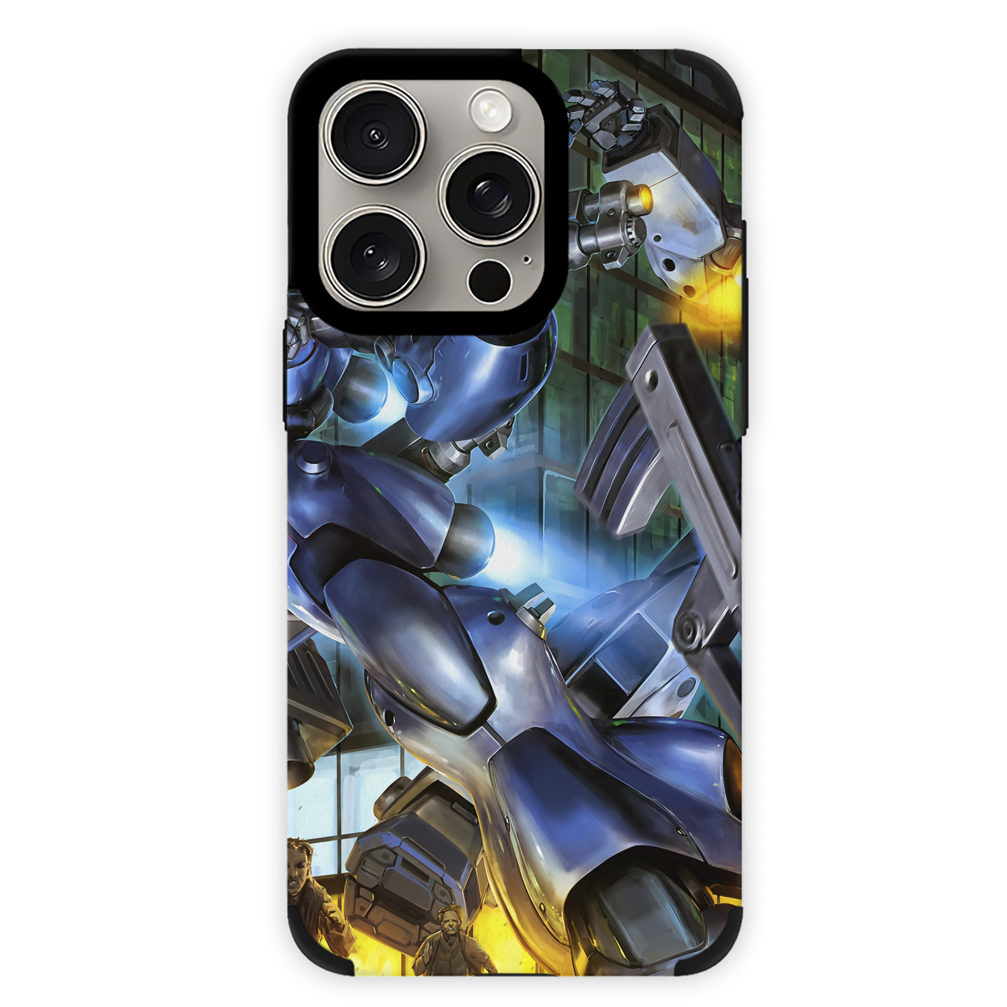 （画像用） 機動戦士ガンダム Mobile Suit Gundam 【iPhone15ProMax対応】 PUレザー スマホケース 耐衝撃＆黄変防止