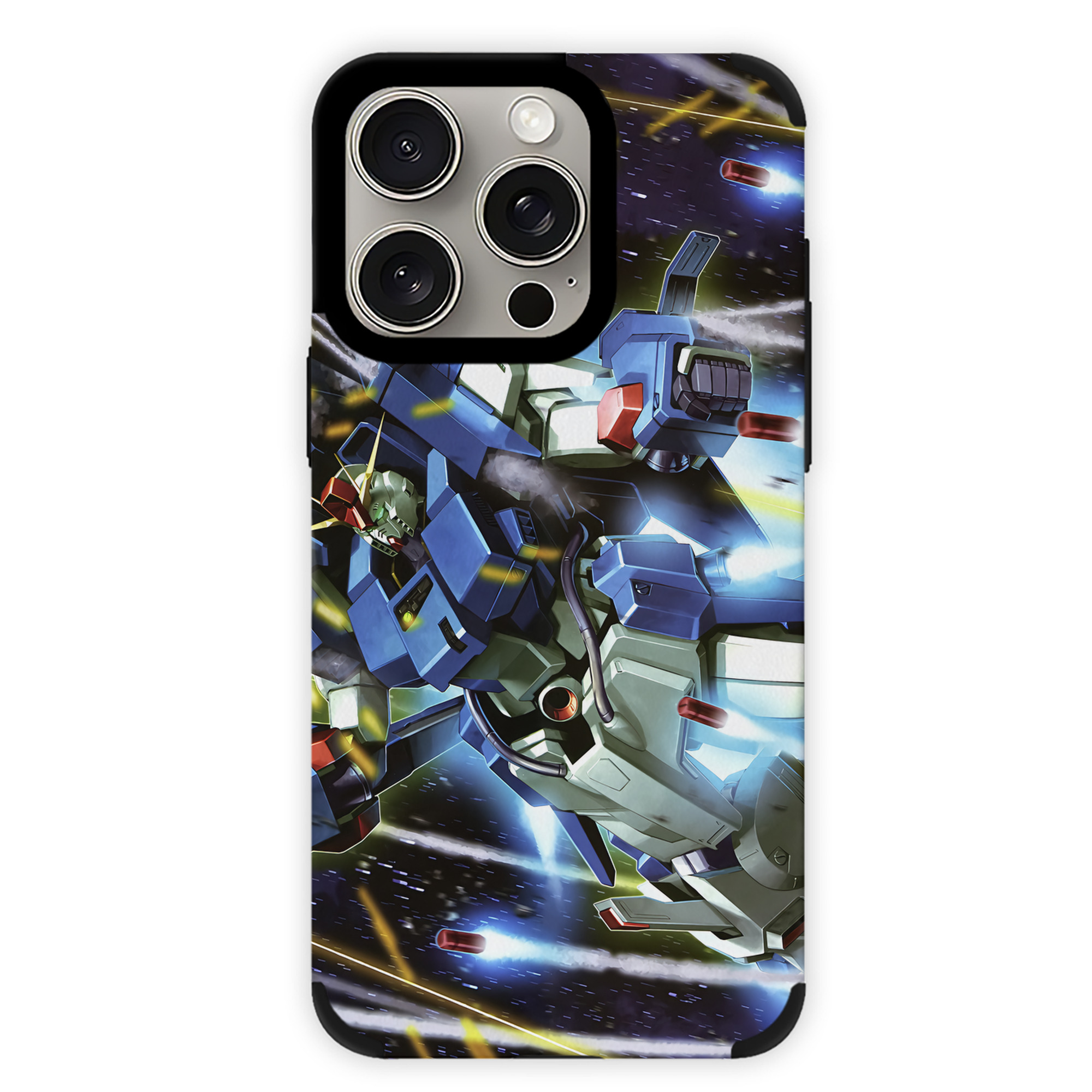 （画像用） 機動戦士ガンダム Mobile Suit Gundam 【iPhone15ProMax対応】 PUレザー スマホケース 耐衝撃＆黄変防止