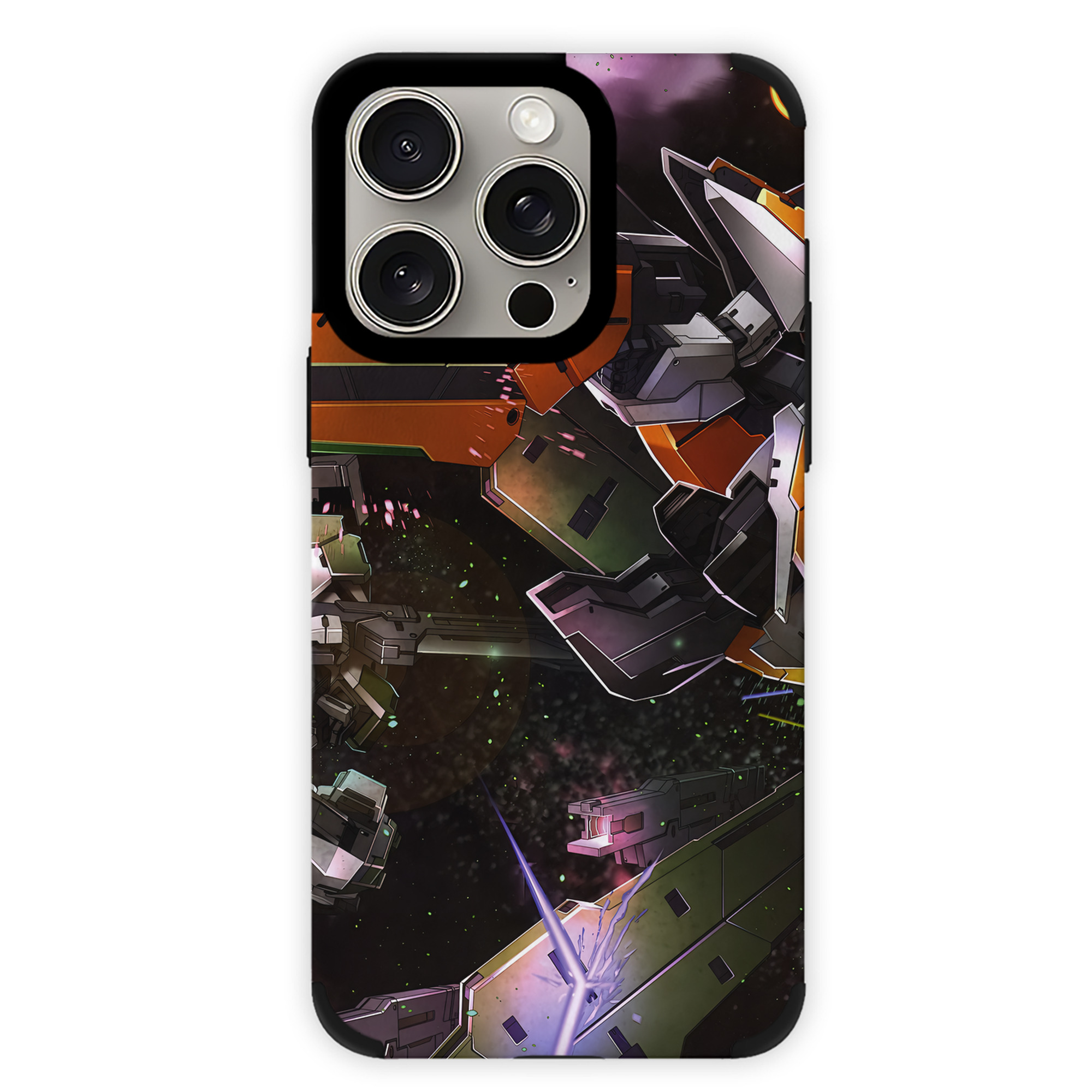 （画像用） 機動戦士ガンダム Mobile Suit Gundam 【iPhone15ProMax対応】 PUレザー スマホケース 耐衝撃＆黄変防止