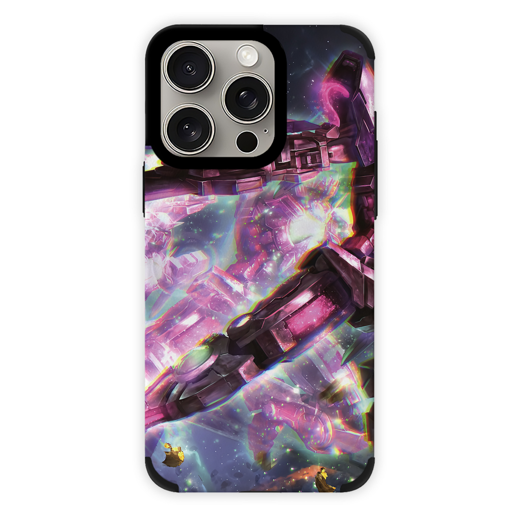 （画像用） 機動戦士ガンダム Mobile Suit Gundam 【iPhone15ProMax対応】 PUレザー スマホケース 耐衝撃＆黄変防止