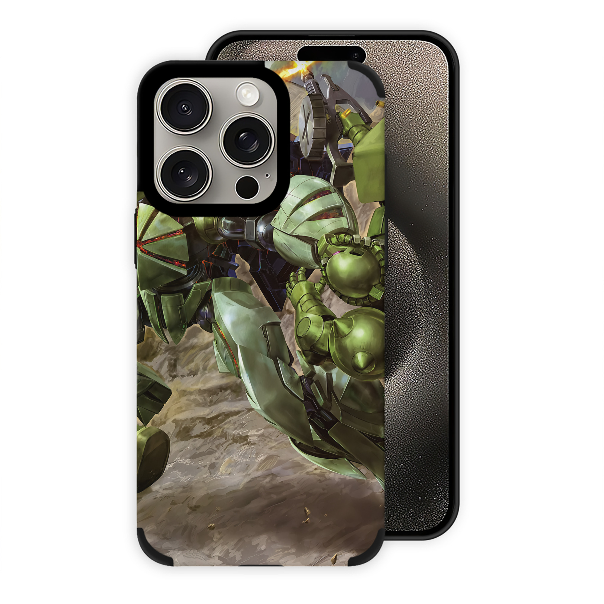 （画像用） 機動戦士ガンダム Mobile Suit Gundam 【iPhone15ProMax対応】 PUレザー スマホケース 耐衝撃＆黄変防止