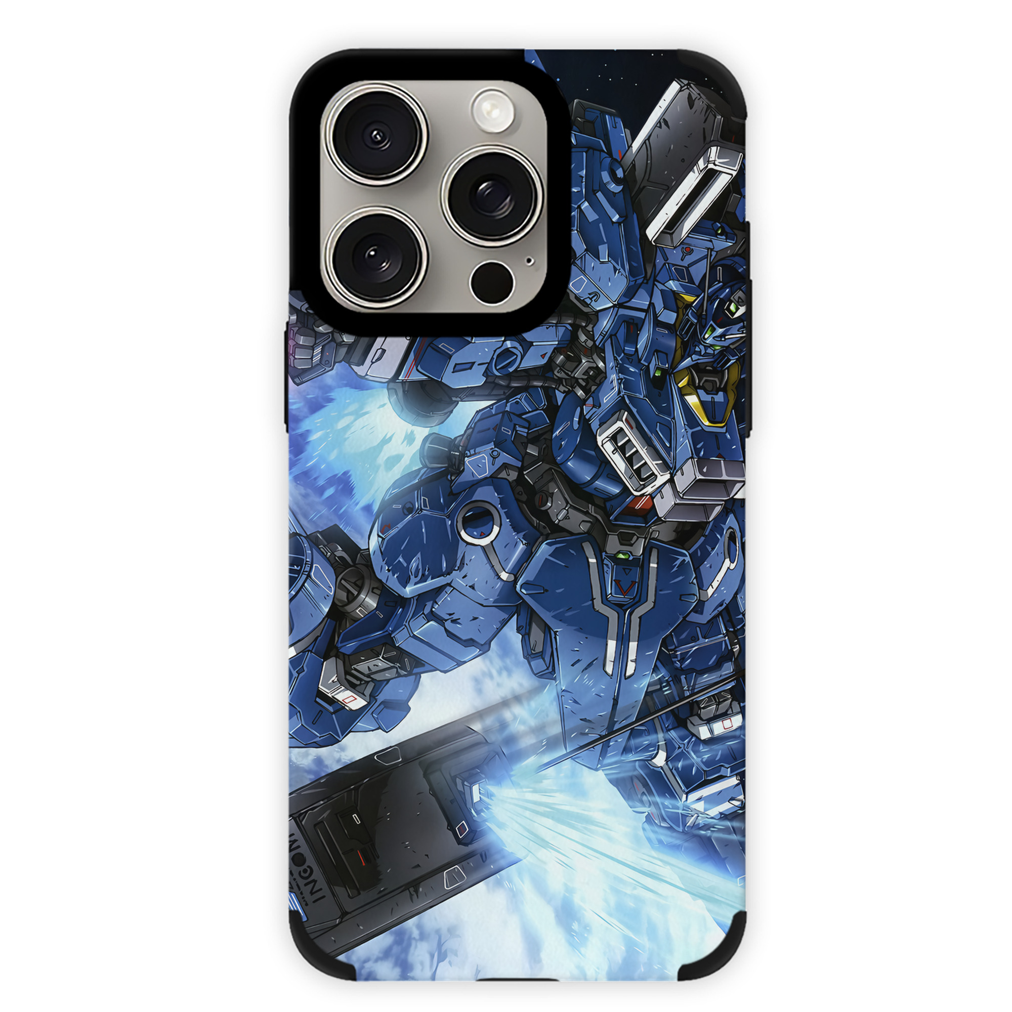 （画像用） 機動戦士ガンダム Mobile Suit Gundam 【iPhone15ProMax対応】 PUレザー スマホケース 耐衝撃＆黄変防止