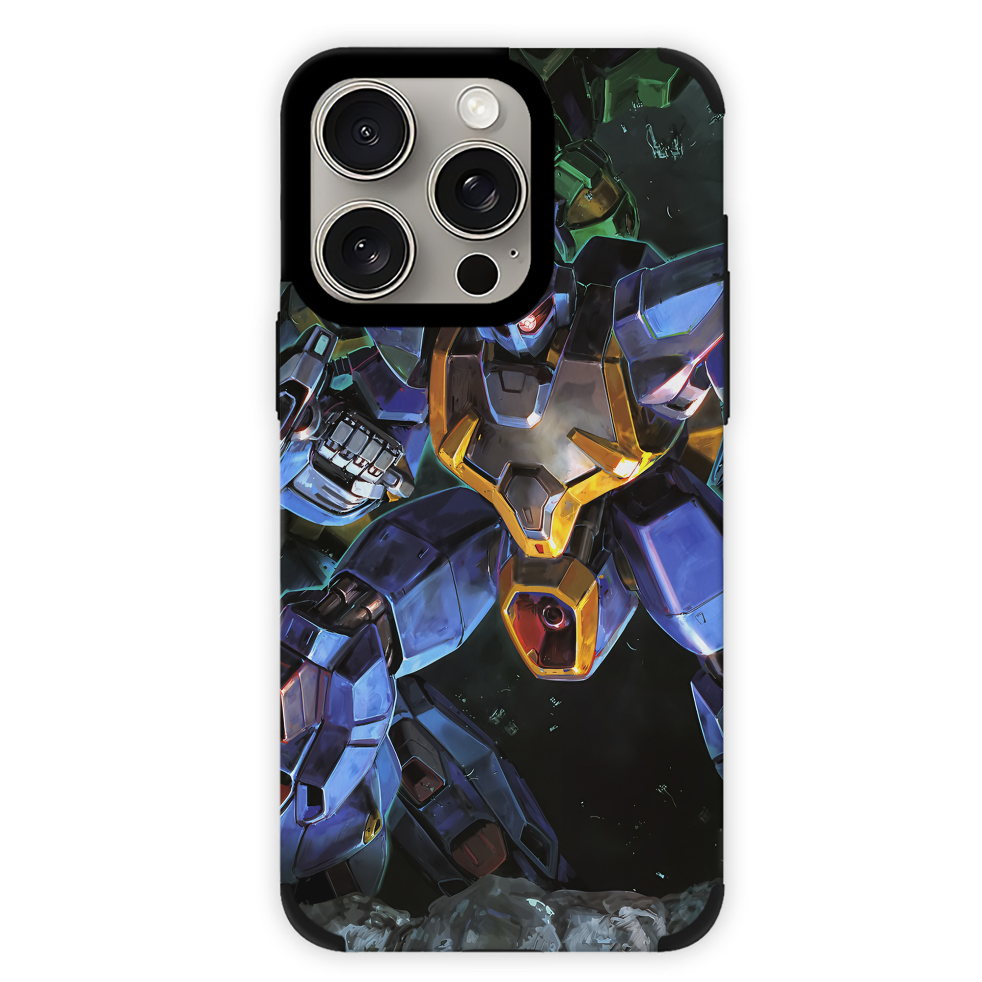 （画像用） 機動戦士ガンダム Mobile Suit Gundam 【iPhone15ProMax対応】 PUレザー スマホケース 耐衝撃＆黄変防止