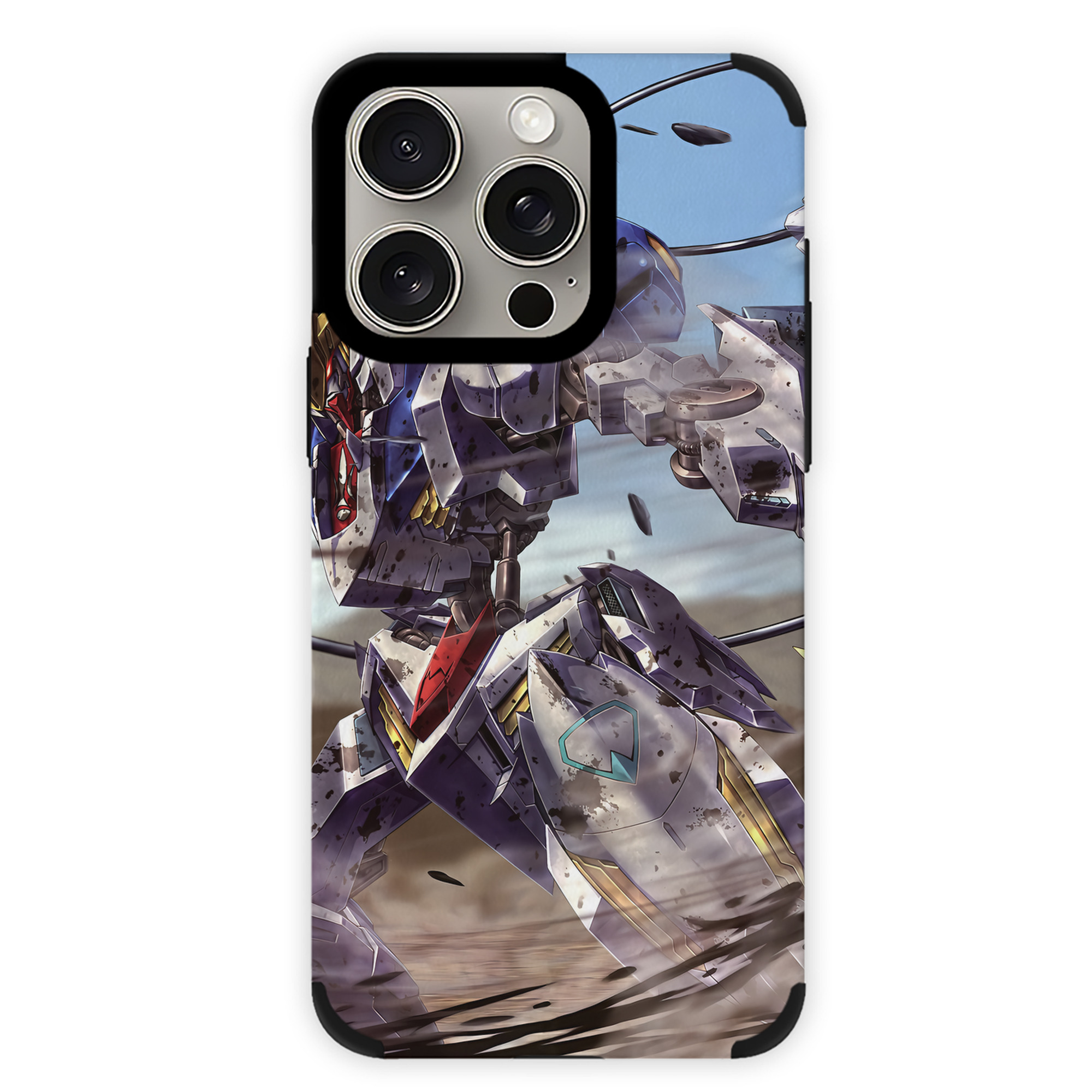 （画像用） 機動戦士ガンダム Mobile Suit Gundam 【iPhone15ProMax対応】 PUレザー スマホケース 耐衝撃＆黄変防止