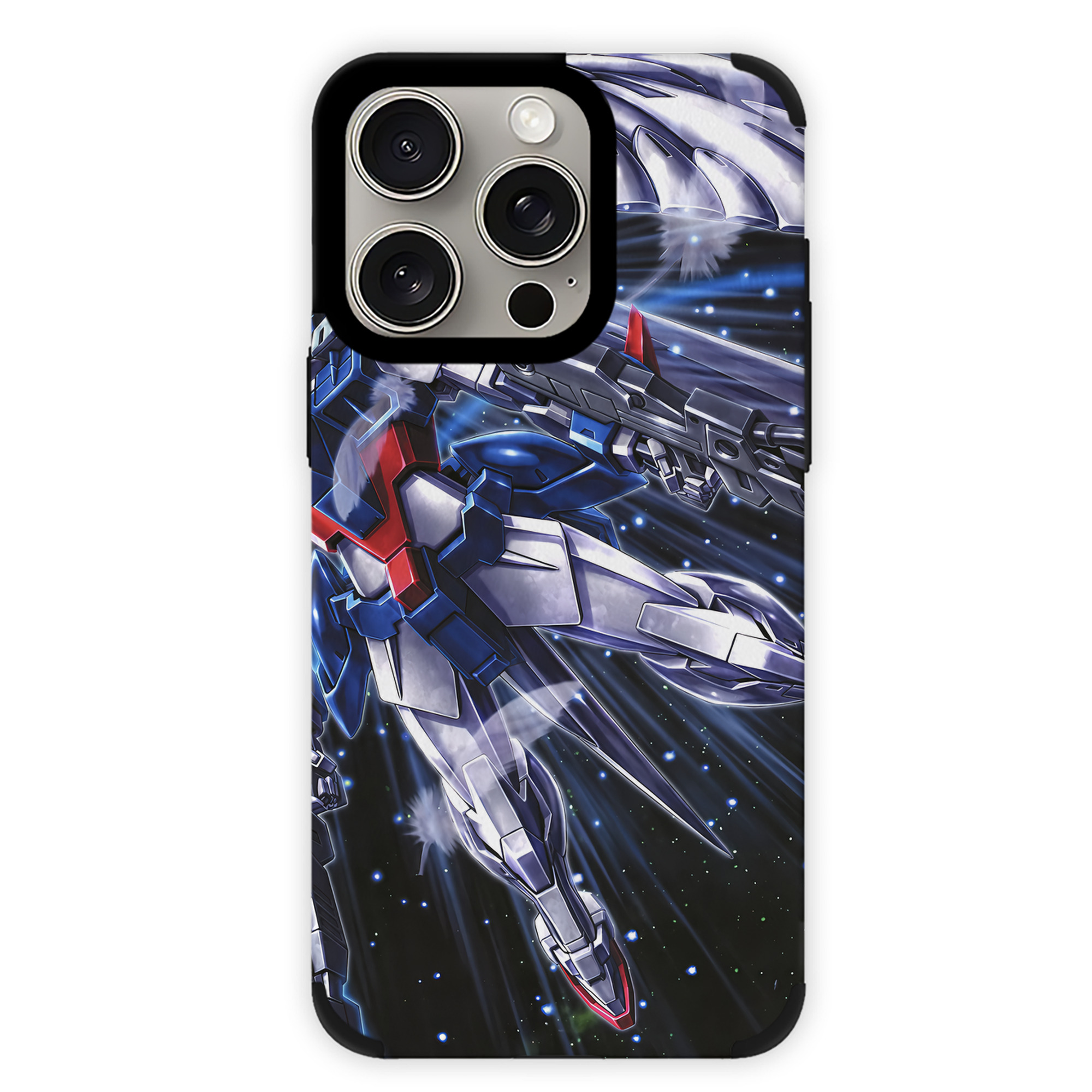 （画像用） 機動戦士ガンダム Mobile Suit Gundam 【iPhone15ProMax対応】 PUレザー スマホケース 耐衝撃＆黄変防止