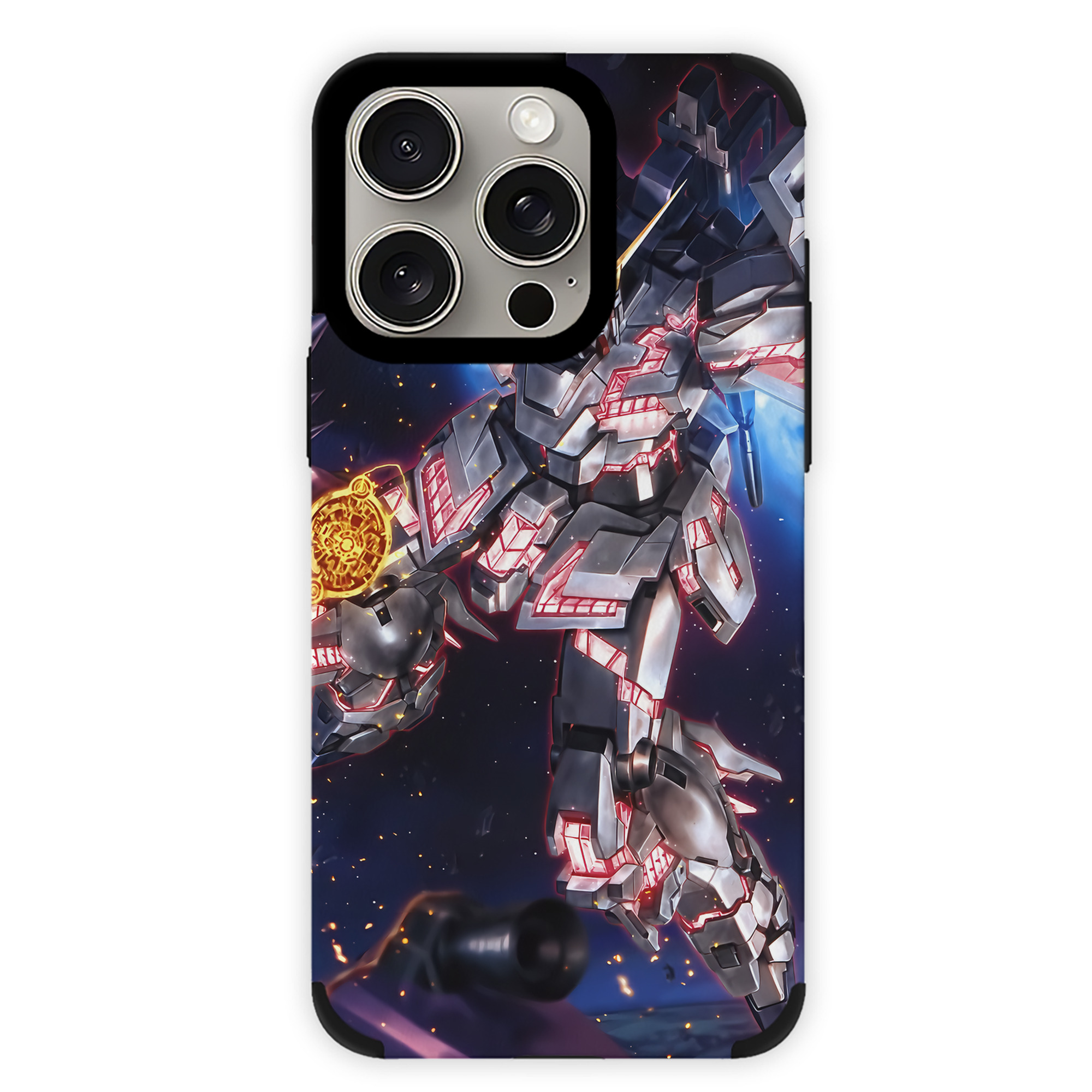 （画像用） 機動戦士ガンダム Mobile Suit Gundam 【iPhone15ProMax対応】 PUレザー スマホケース 耐衝撃＆黄変防止