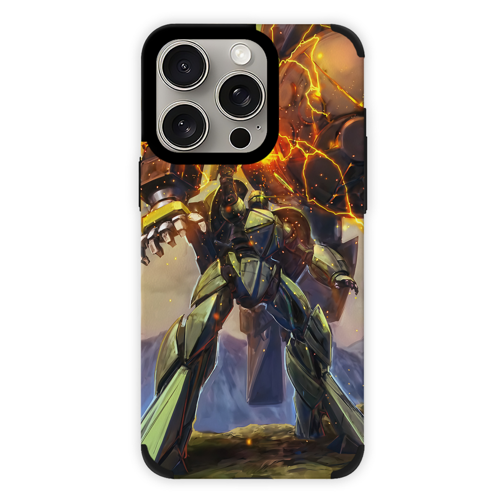 （画像用） 機動戦士ガンダム Mobile Suit Gundam 【iPhone15ProMax対応】 PUレザー スマホケース 耐衝撃＆黄変防止