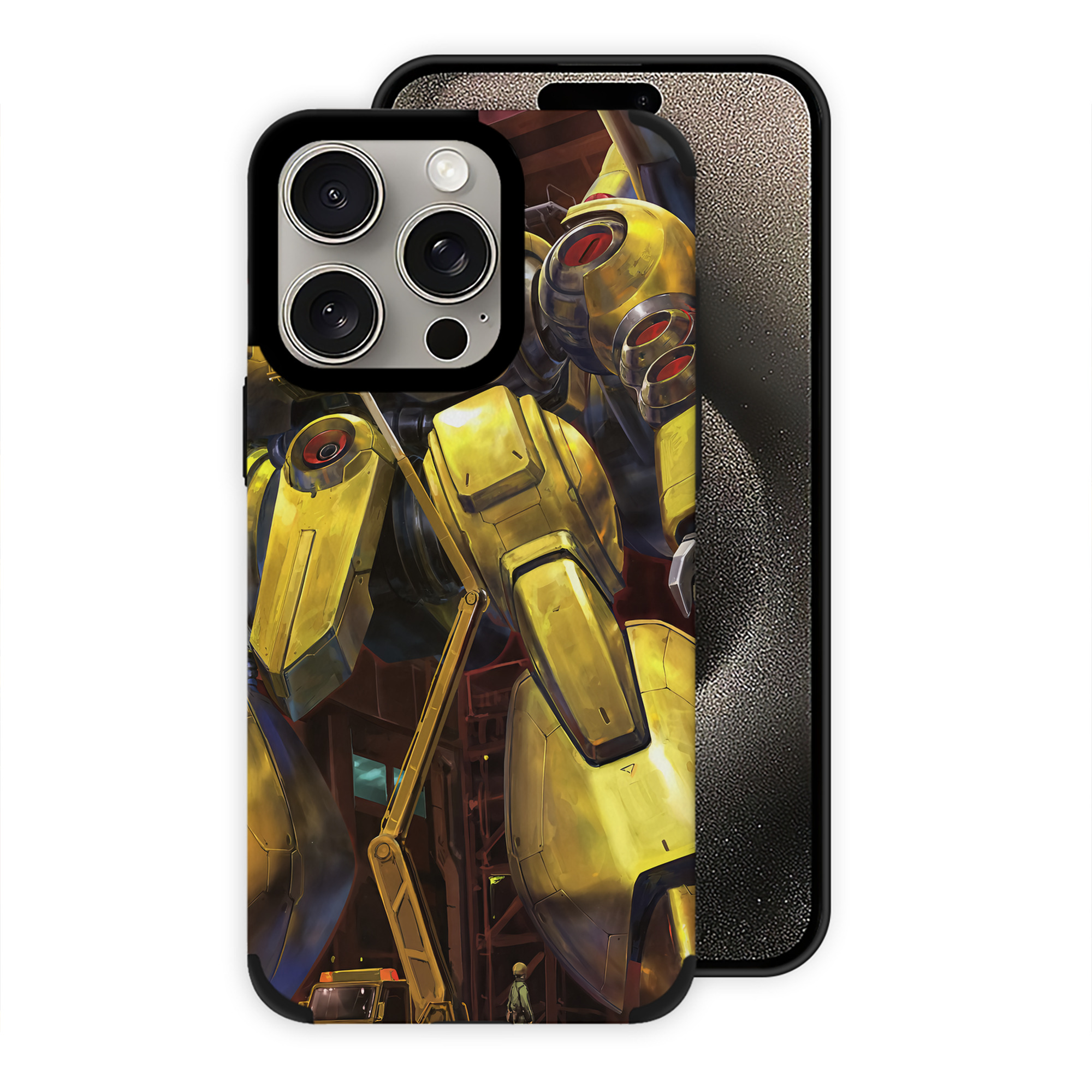 （画像用） 機動戦士ガンダム Mobile Suit Gundam 【iPhone15ProMax対応】 PUレザー スマホケース 耐衝撃＆黄変防止