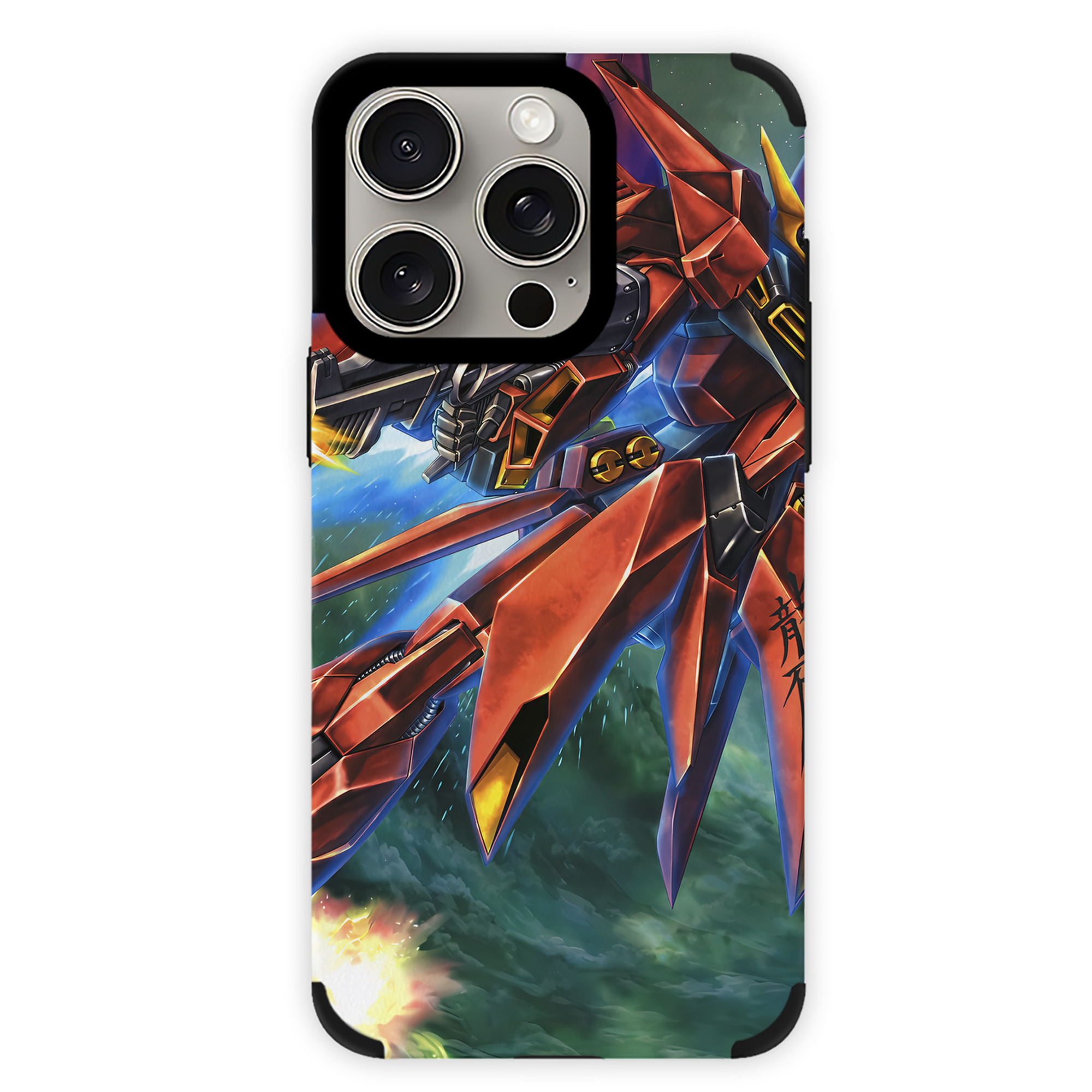 （画像用） 機動戦士ガンダム Mobile Suit Gundam 【iPhone15ProMax対応】 PUレザー スマホケース 耐衝撃＆黄変防止