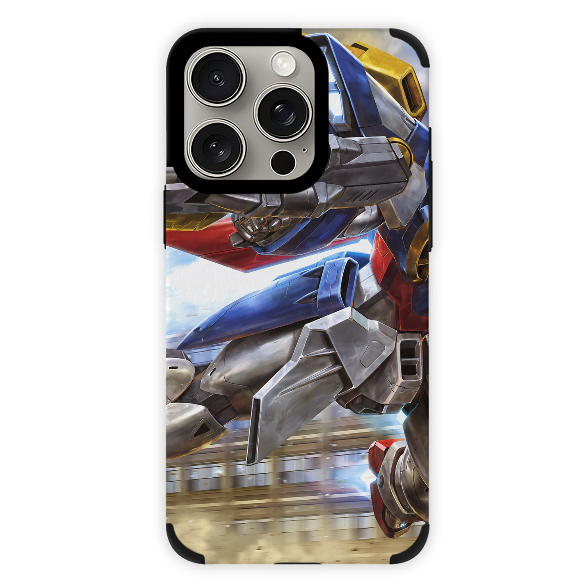 （画像用） 機動戦士ガンダム Mobile Suit Gundam 【iPhone15ProMax対応】 PUレザー スマホケース 耐衝撃＆黄変防止