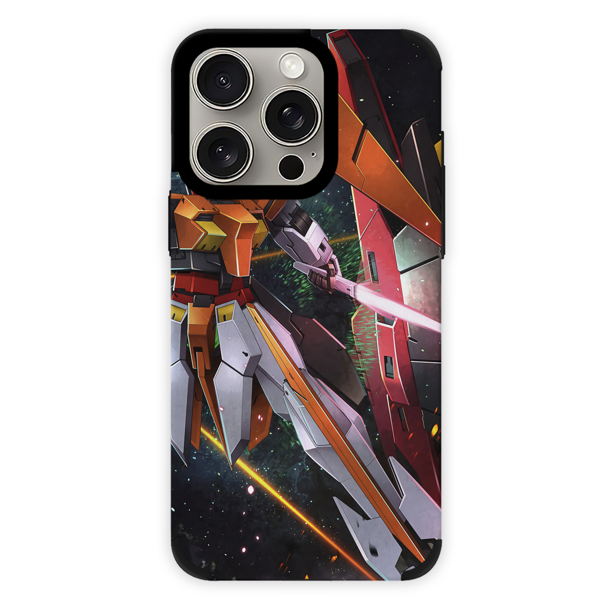 （画像用） 機動戦士ガンダム Mobile Suit Gundam 【iPhone15ProMax対応】 PUレザー スマホケース 耐衝撃＆黄変防止